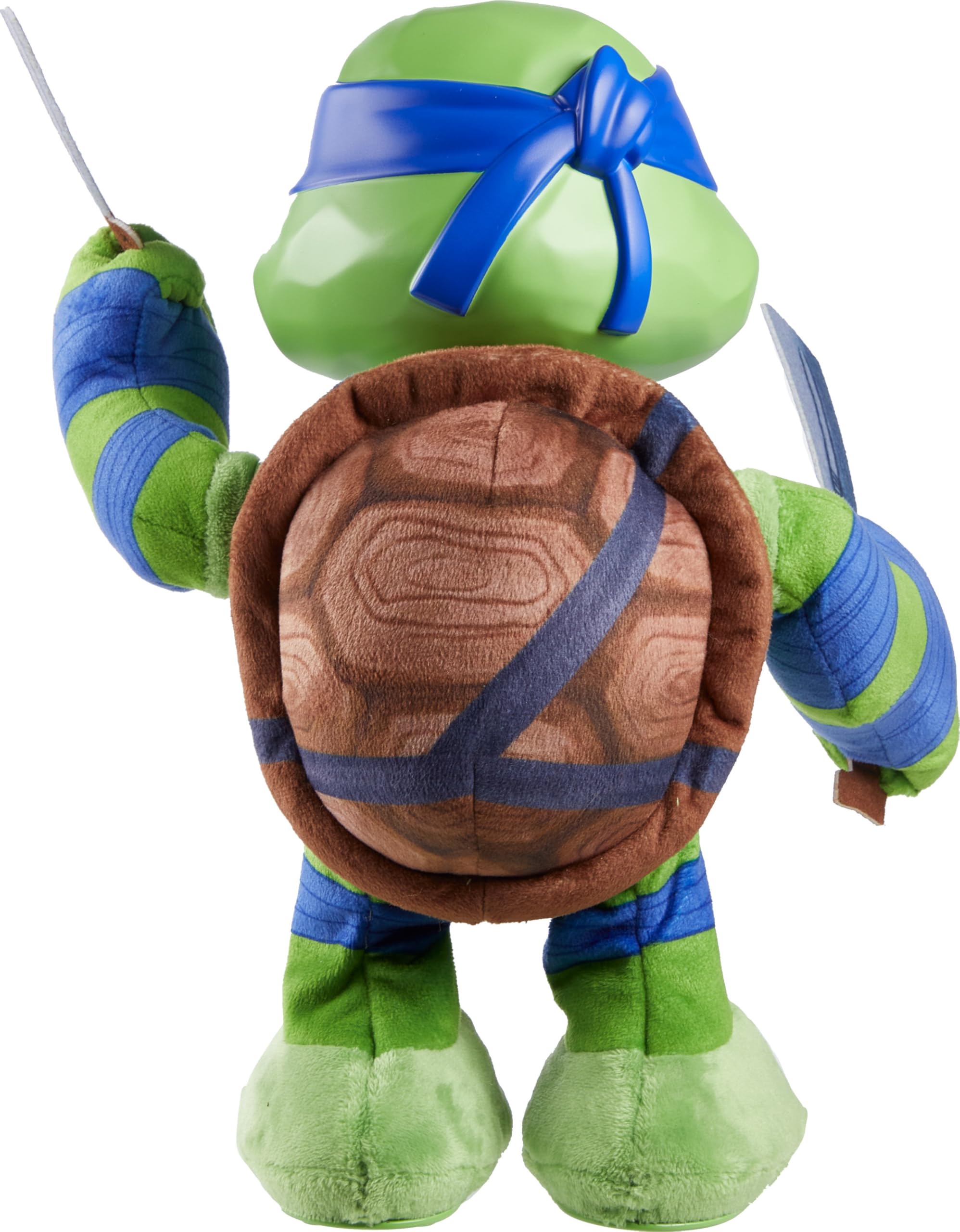 Foto 6 pulgar | Peluche Mattel Teenage Mutant Ninja Turtles Leonardo 28 Cm - Venta Internacional.