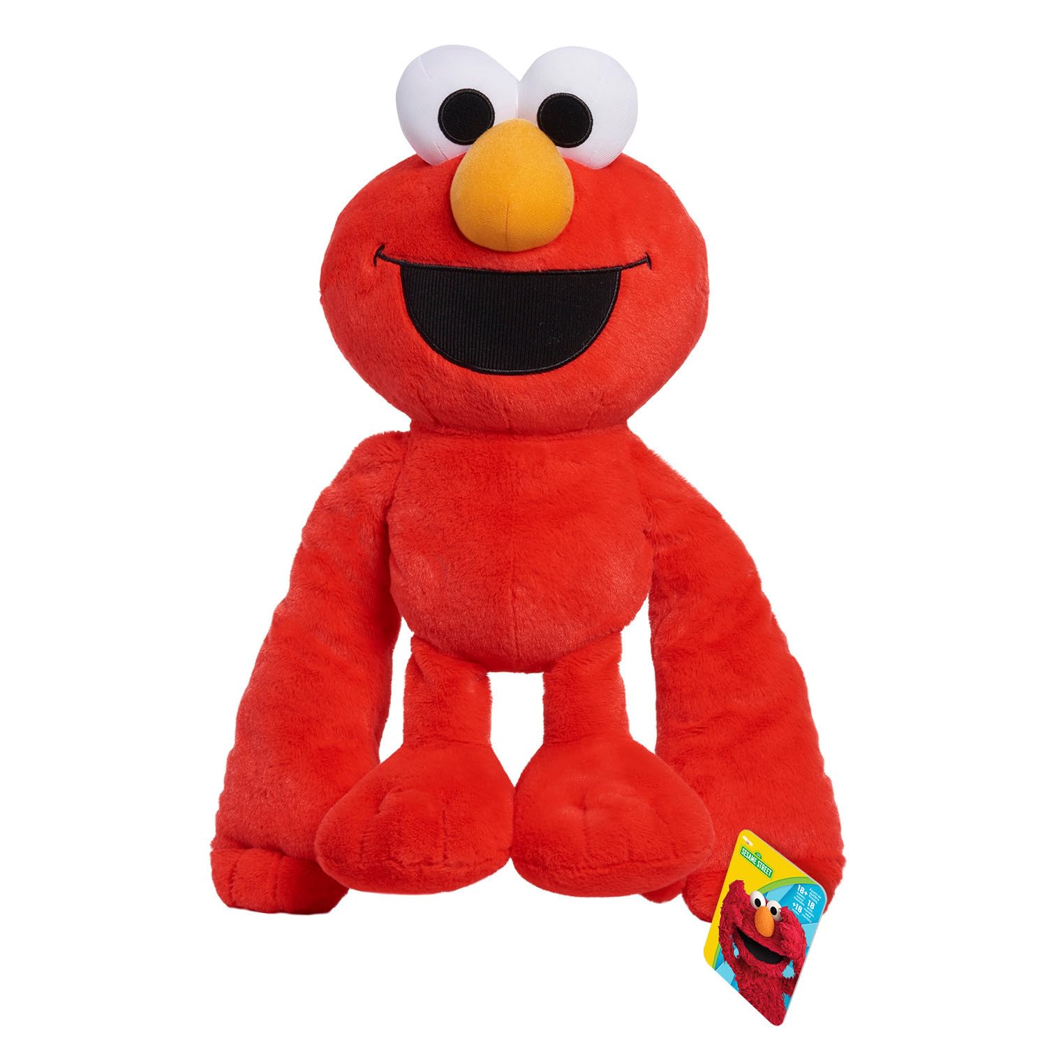 Juguete De Peluche Just Play, El Monstruo De Sesame Street, Abraza A Elmo, 0,9 Kg - Venta Internacional.