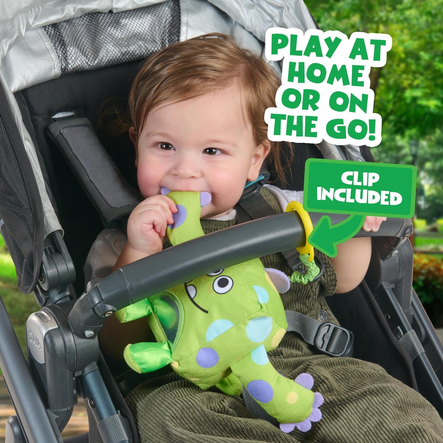 Foto 5 | Monstruos De Peluche Sensoriales Wowwee Super Simple Hugo Green 0+ - Venta Internacional.