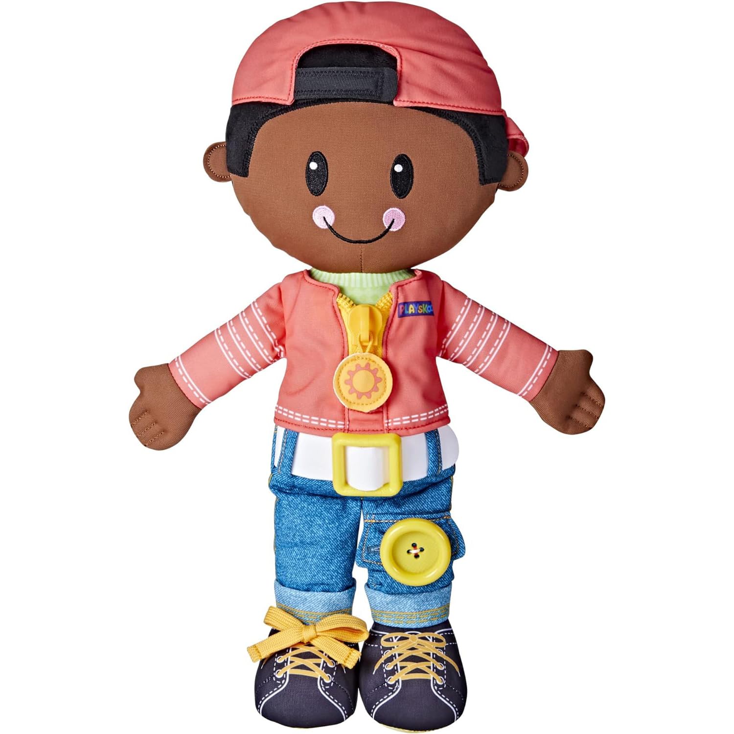 Muñeca De Peluche Playskool Dressy Para Niños, Pelo Negro - Venta Internacional.