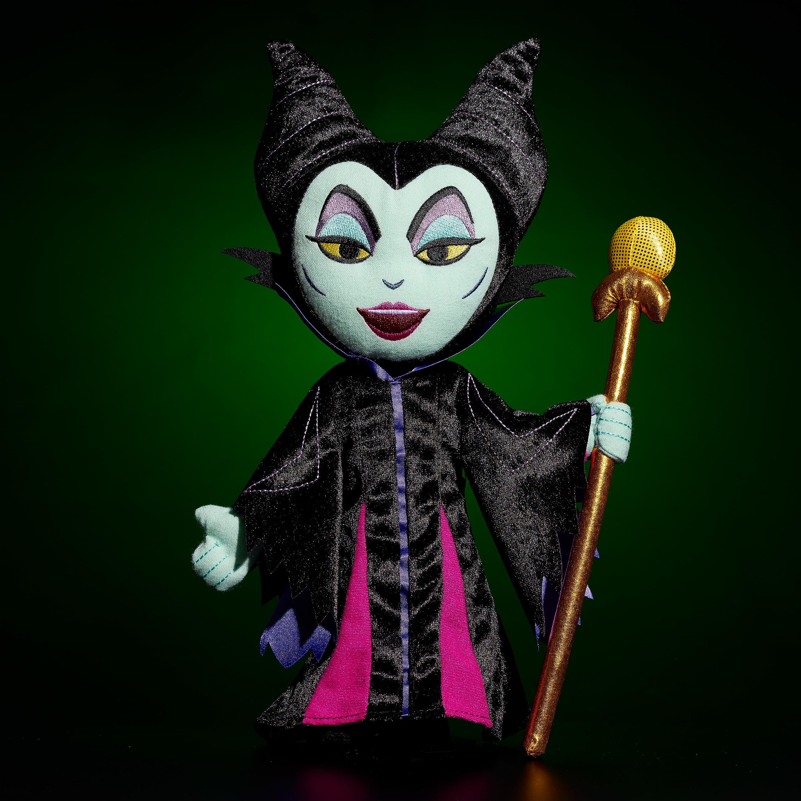 Foto 2 | Muñeca De Peluche Just Play, Villanos De Disney, Maléfica, 33 Cm - Venta Internacional.