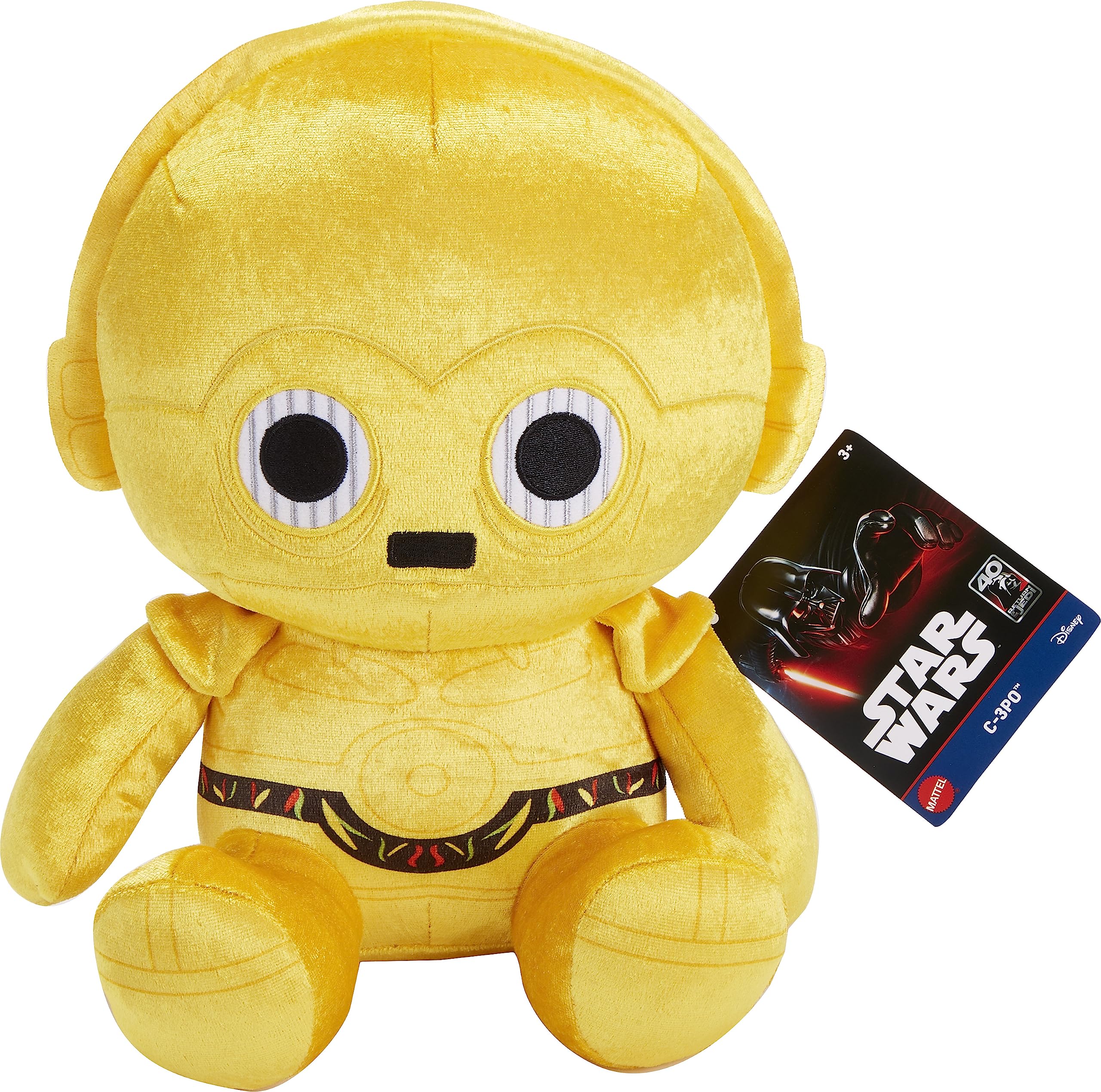 Foto 7 pulgar | Peluche Mattel Star Wars Return Of The Jedi C3-po 18 Cm - Venta Internacional.