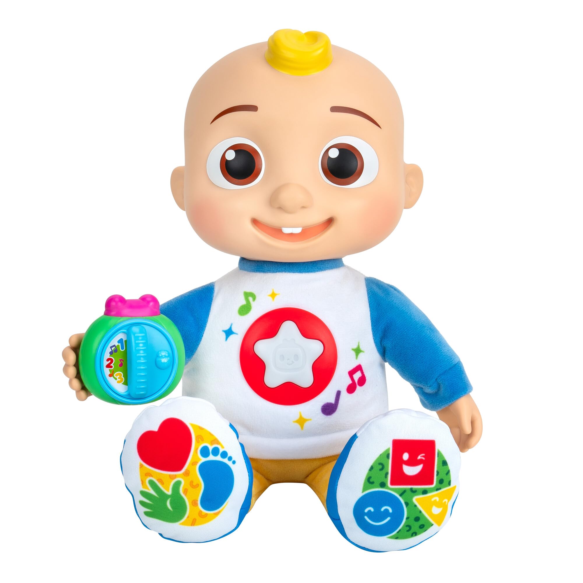 Foto 1 | Muñeco De Peluche Cocomelon Discover 'n Play Jj De 25 Cm Con Luces Y Sonidos - Venta Internacional.