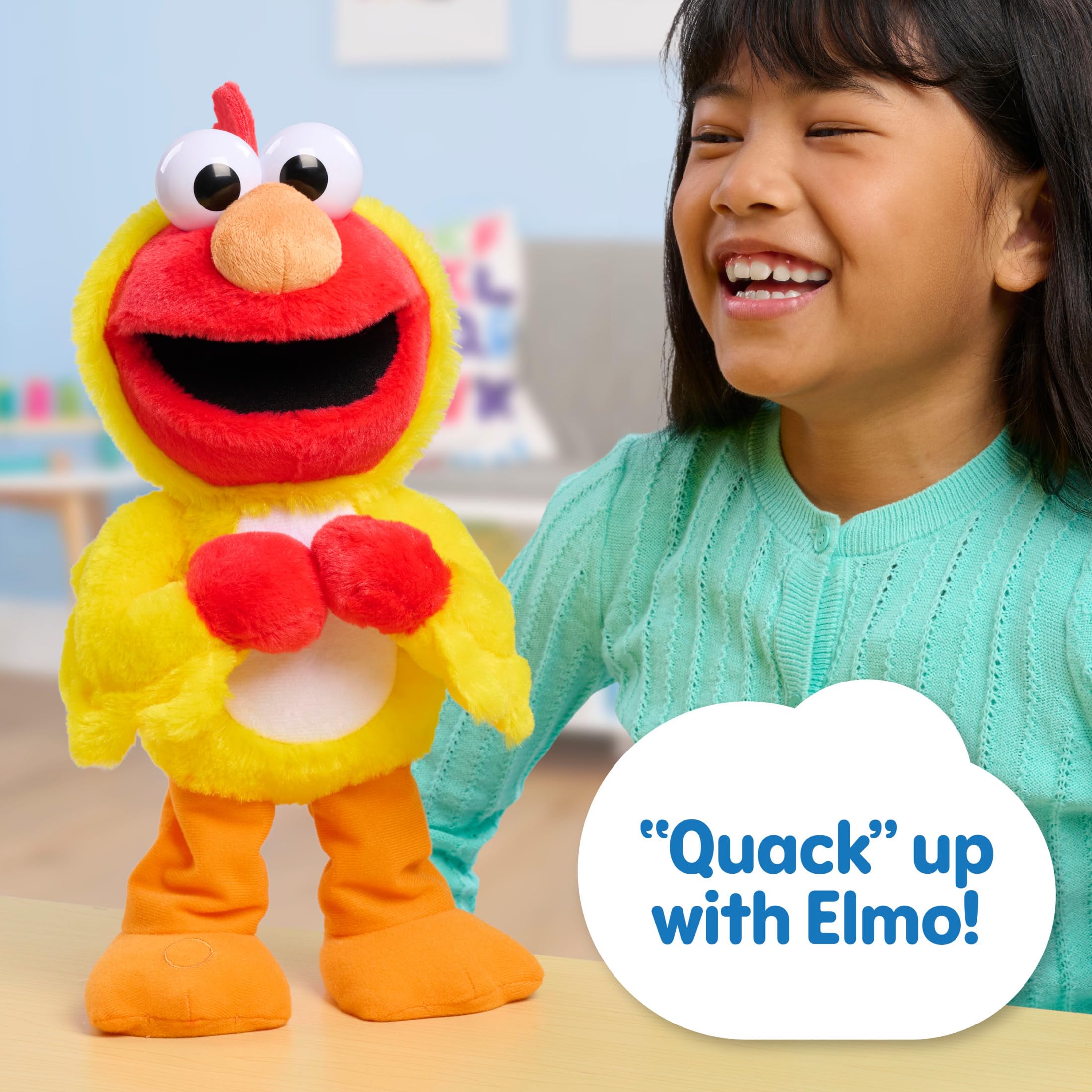 Foto 5 pulgar | Juguete De Peluche Just Play Sesame Street Chicken Dance Elmo Durante Más De 2 Años - Venta Internacional.