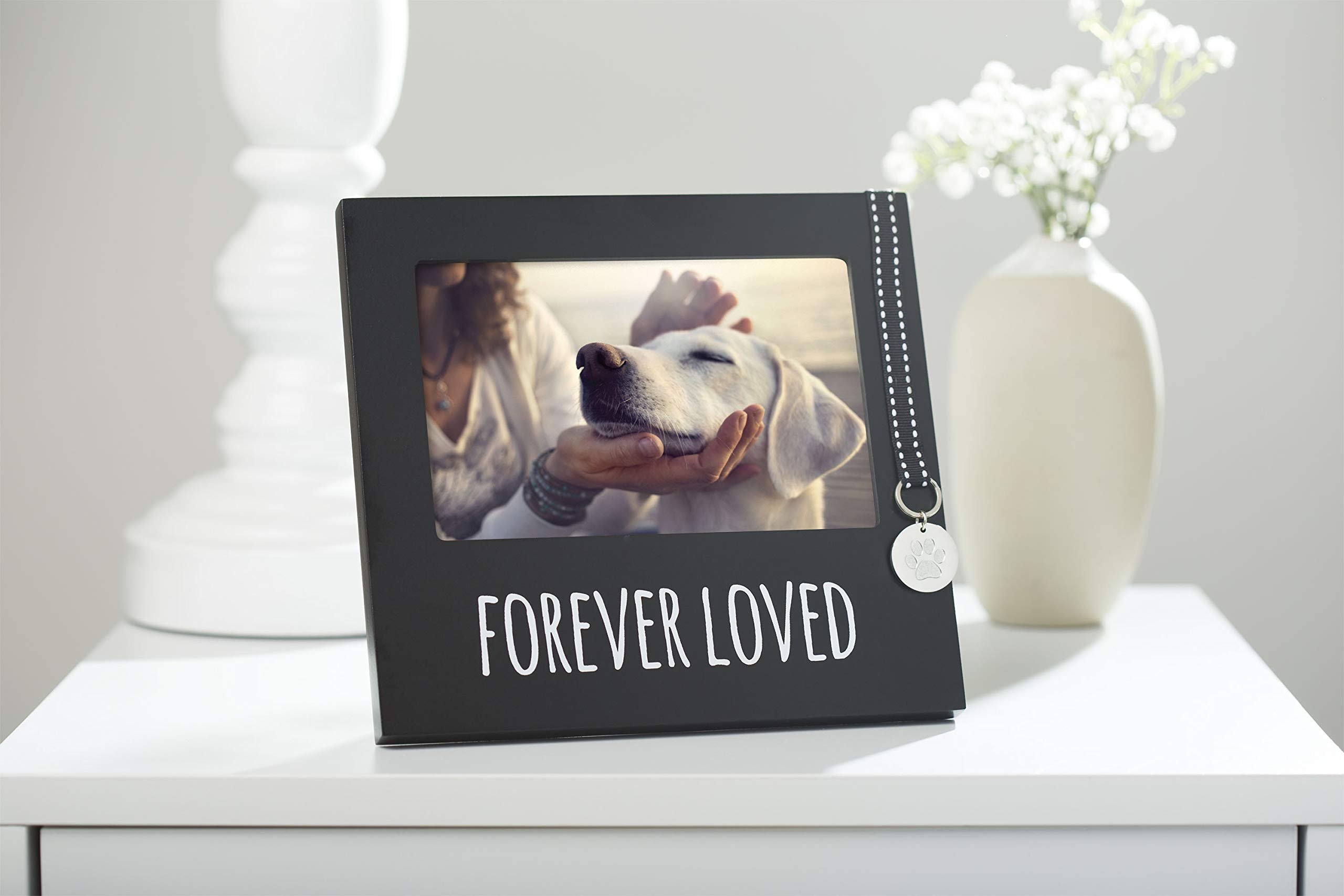 Foto 4 pulgar | Marco De Fotos Pet Keepsake De Pearhead Forever Loved Para Fotos De 4 X 6 Pulgadas - Venta Internacional.