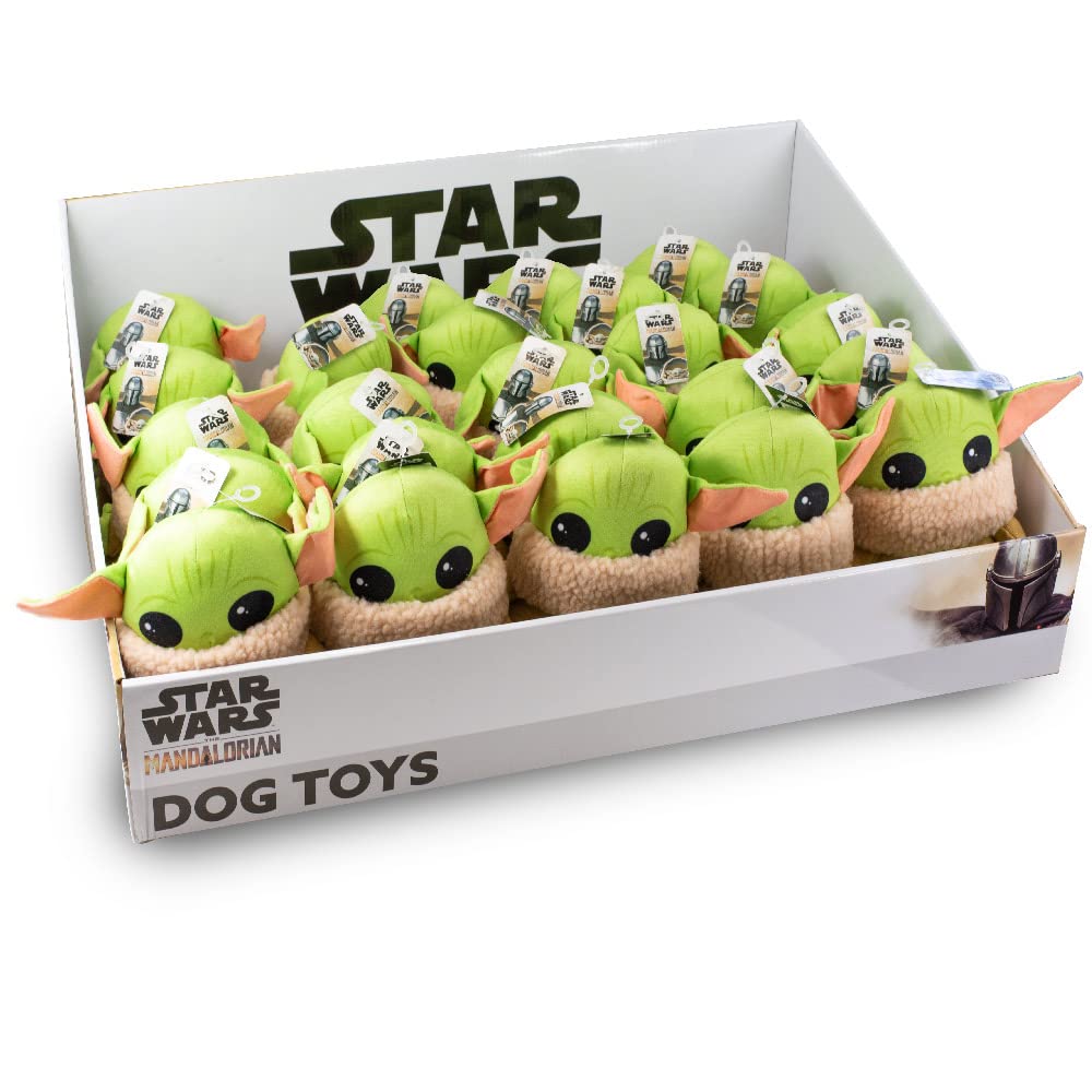 Foto 8 pulgar | Juguete De Peluche Para Perros Squeaker Mandalorian Star Wars Con El Cinturón De Seguridad - Venta Internacional.