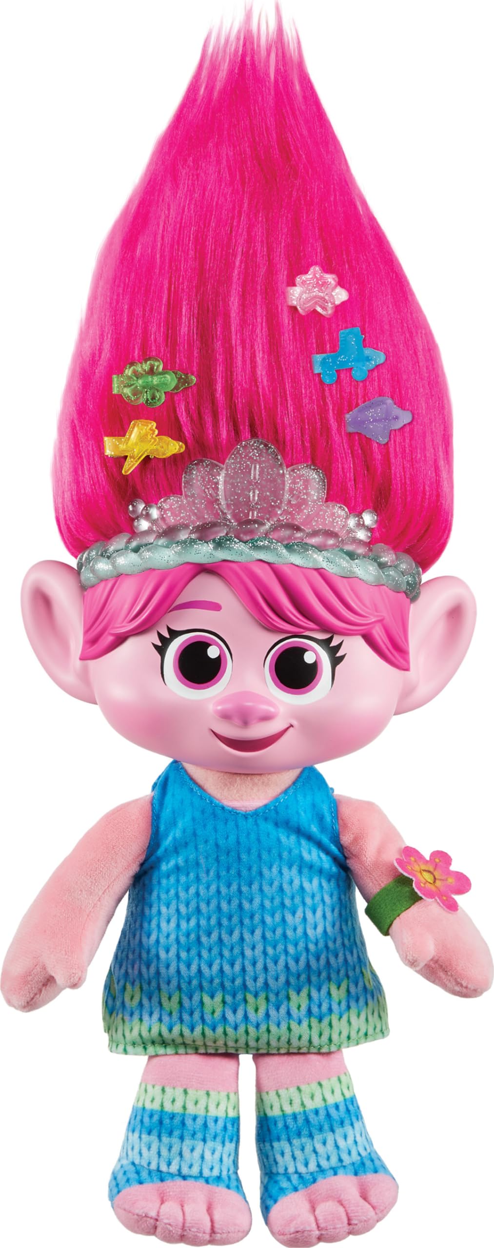 Foto 2 pulgar | Peluche Mattel Dreamworks Trolls Band Together Queen Poppy - Venta Internacional