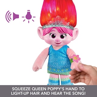 Foto 3 | Peluche Mattel Dreamworks Trolls Band Together Queen Poppy - Venta Internacional
