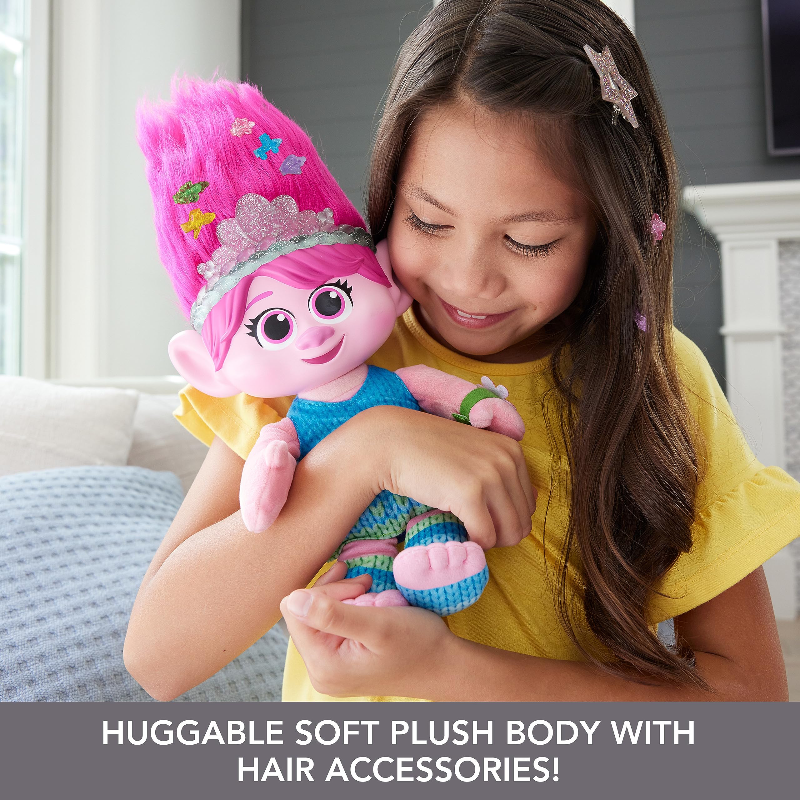 Foto 5 pulgar | Peluche Mattel Dreamworks Trolls Band Together Queen Poppy - Venta Internacional