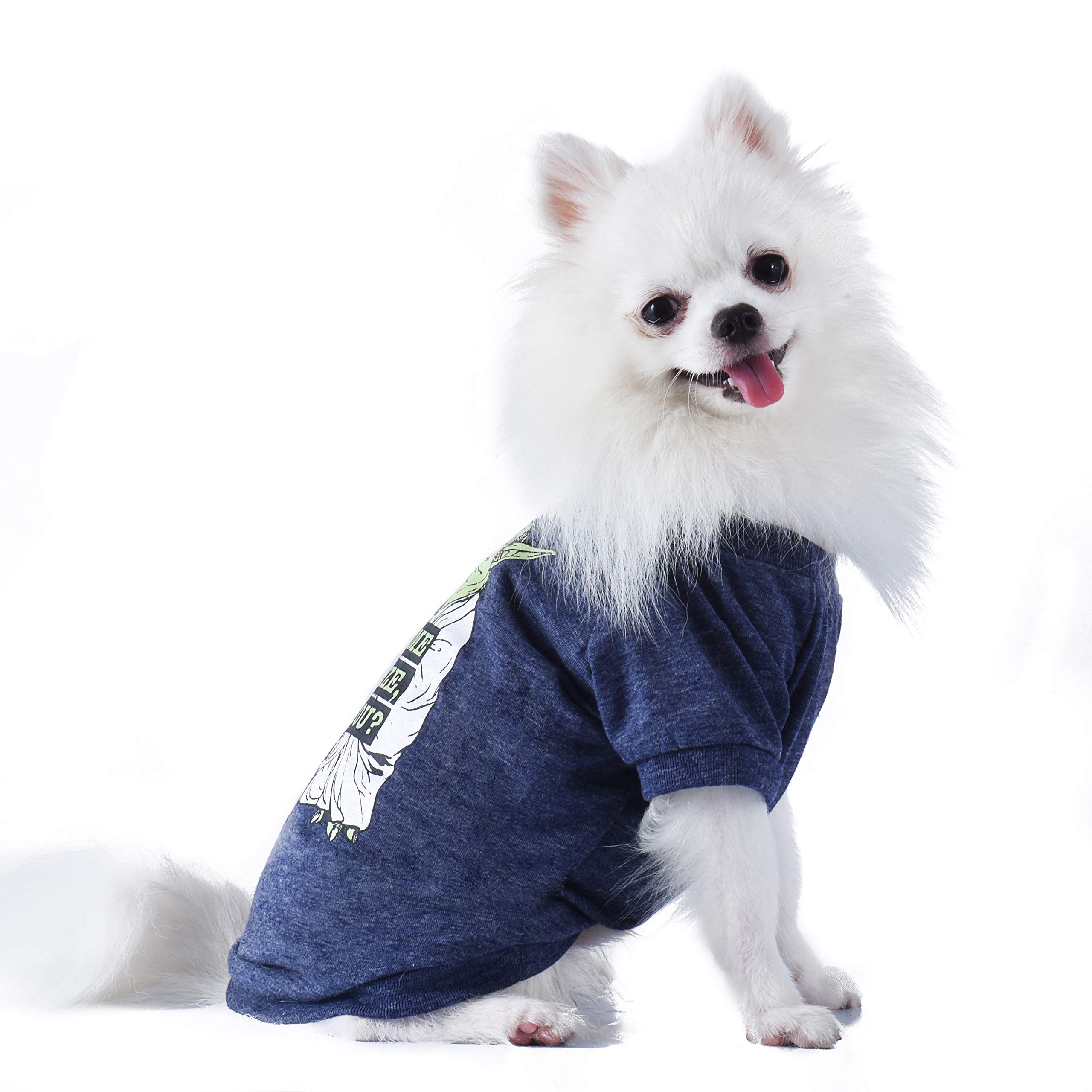Foto 5 pulgar | Camiseta Para Perro Star Wars Yoda Judge Me By My Size Para Perros Grandes - Venta Internacional.