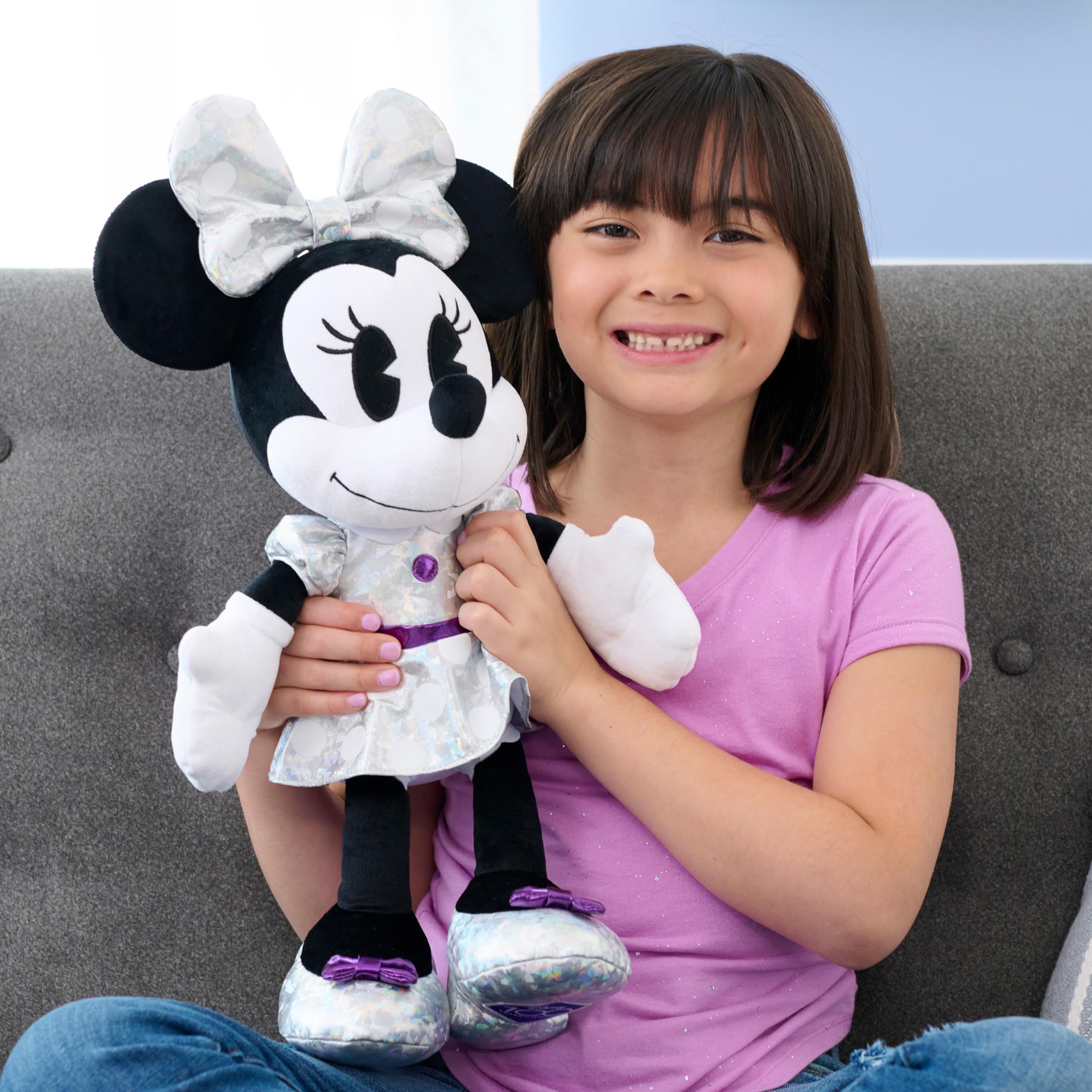 Foto 2 | Peluche Just Play de Minnie Mouse-Venta Internacional
