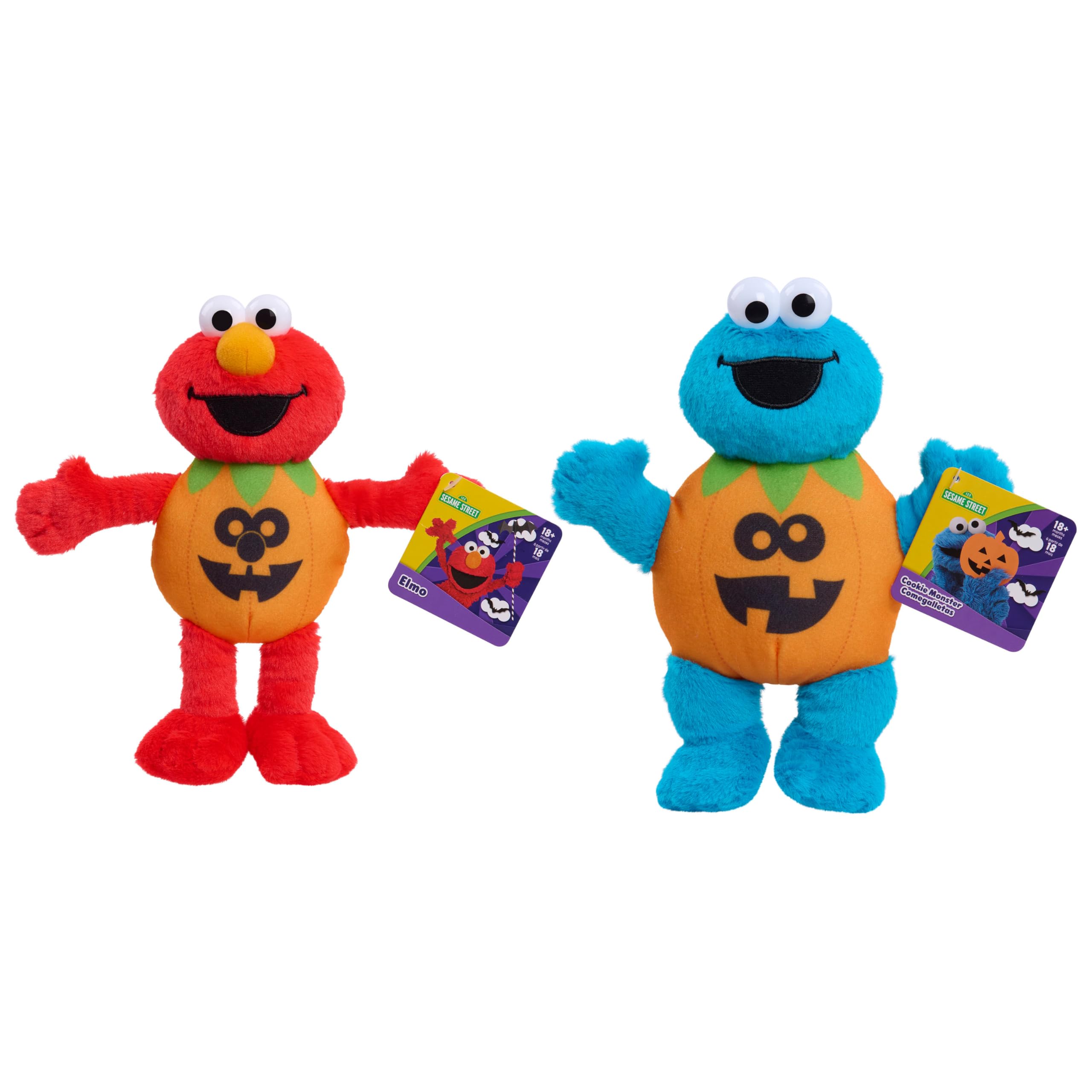 Peluche Just Play Sesame Street Elmo & Cookie Monster - Venta Internacional.