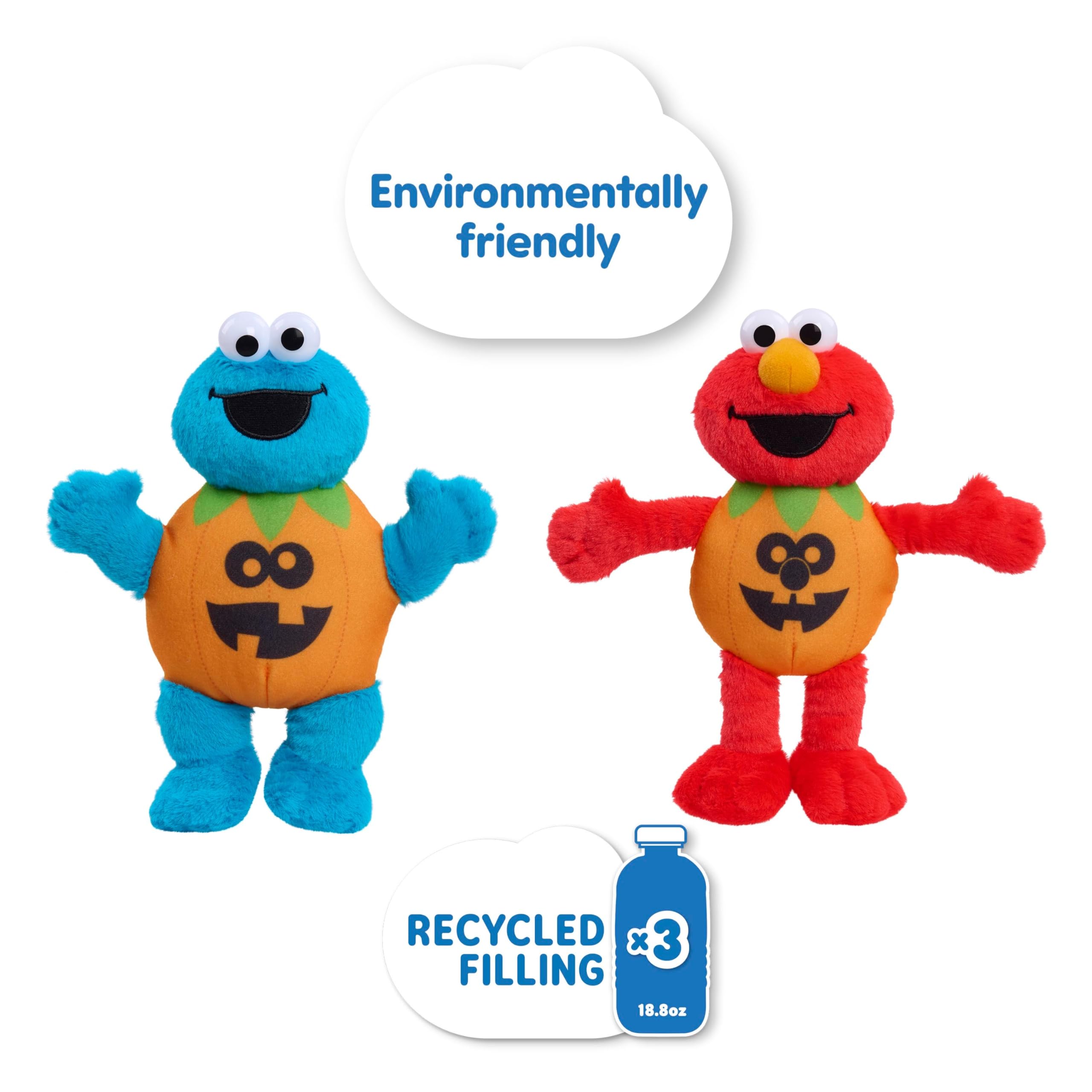 Foto 4 pulgar | Peluche Just Play Sesame Street Elmo & Cookie Monster - Venta Internacional.