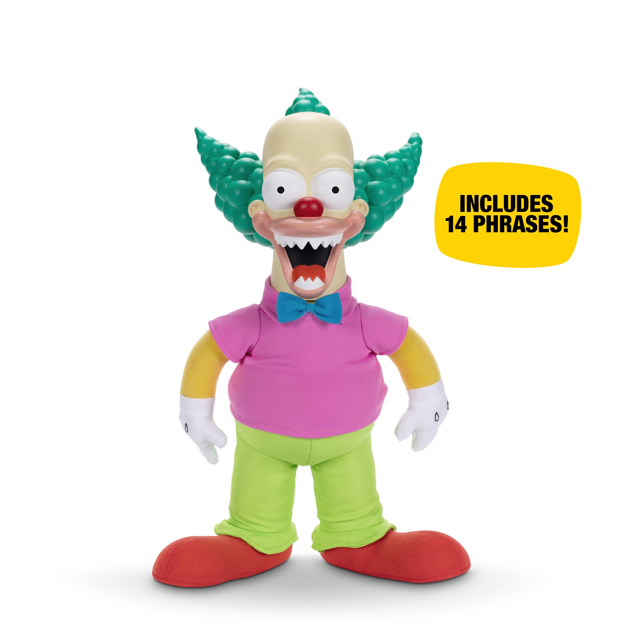 Foto 2 | Muñeco De Peluche Jakks Pacific Disney Los Simpson Talking Krusty - Venta Internacional.