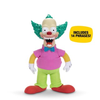 Foto 2 | Muñeco De Peluche Jakks Pacific Disney Los Simpson Talking Krusty - Venta Internacional.