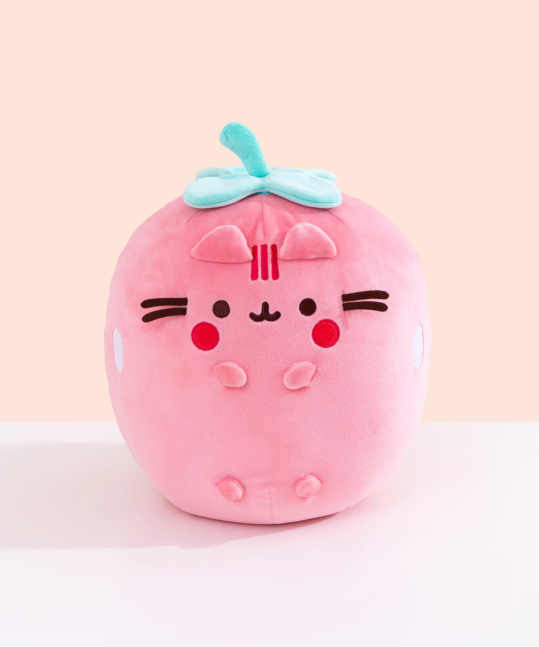 Foto 3 pulgar | Peluche Gato Pusheen Fresa Perfumado Strawberry Fruits Gund