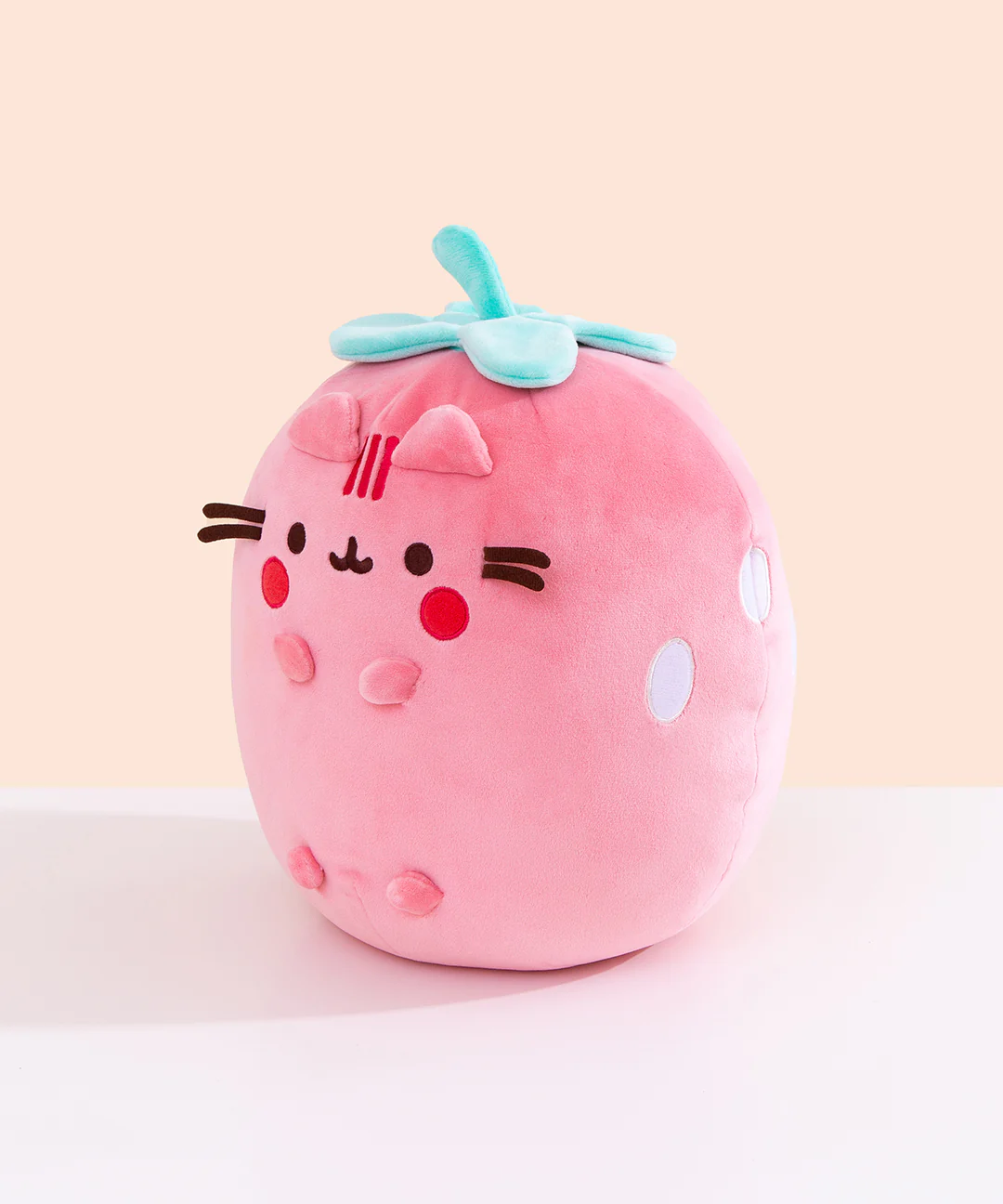 Foto 5 pulgar | Peluche Gato Pusheen Fresa Perfumado Strawberry Fruits Gund