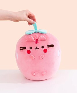Foto 6 | Peluche Gato Pusheen Fresa Perfumado Strawberry Fruits Gund
