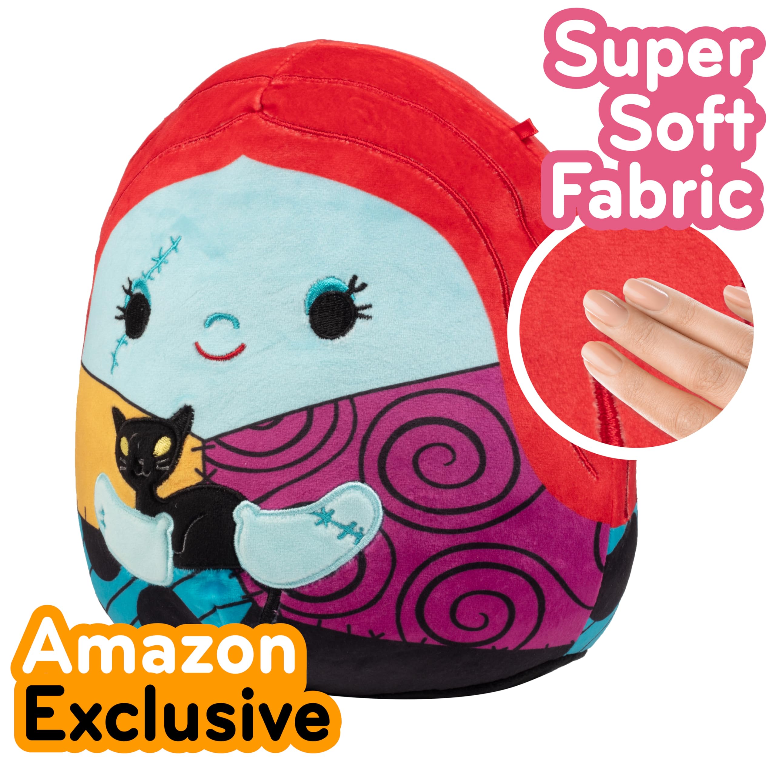 Foto 3 pulgar | Peluche Squishmallows Original Sally, 20 Cm, Nightmare Before - Venta Internacional.