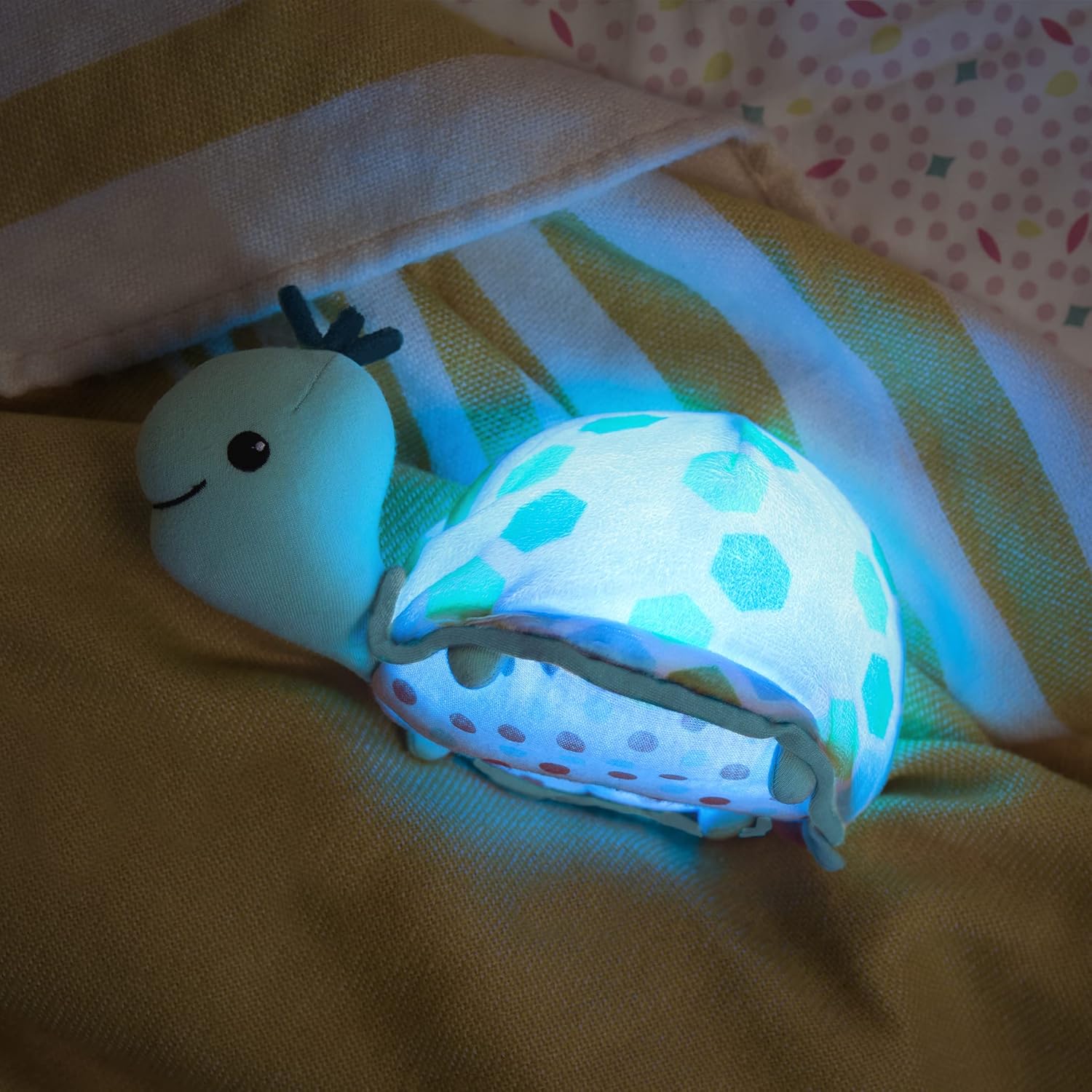 Foto 4 pulgar | Tortuga De Peluche Suave Luminosa Brillante Calmante P/ Bebe
