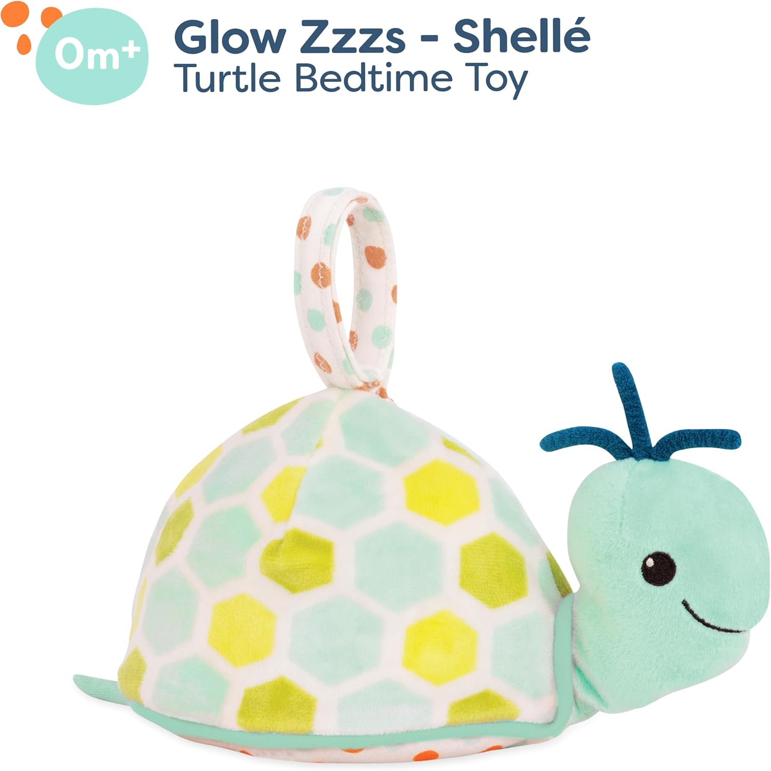 Foto 5 pulgar | Tortuga De Peluche Suave Luminosa Brillante Calmante P/ Bebe