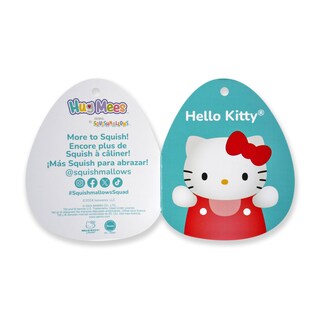 Foto 3 | Juguete De Peluche Squishmallows Hello Kitty Hugmees 25 Cm Oficial - Venta Internacional.