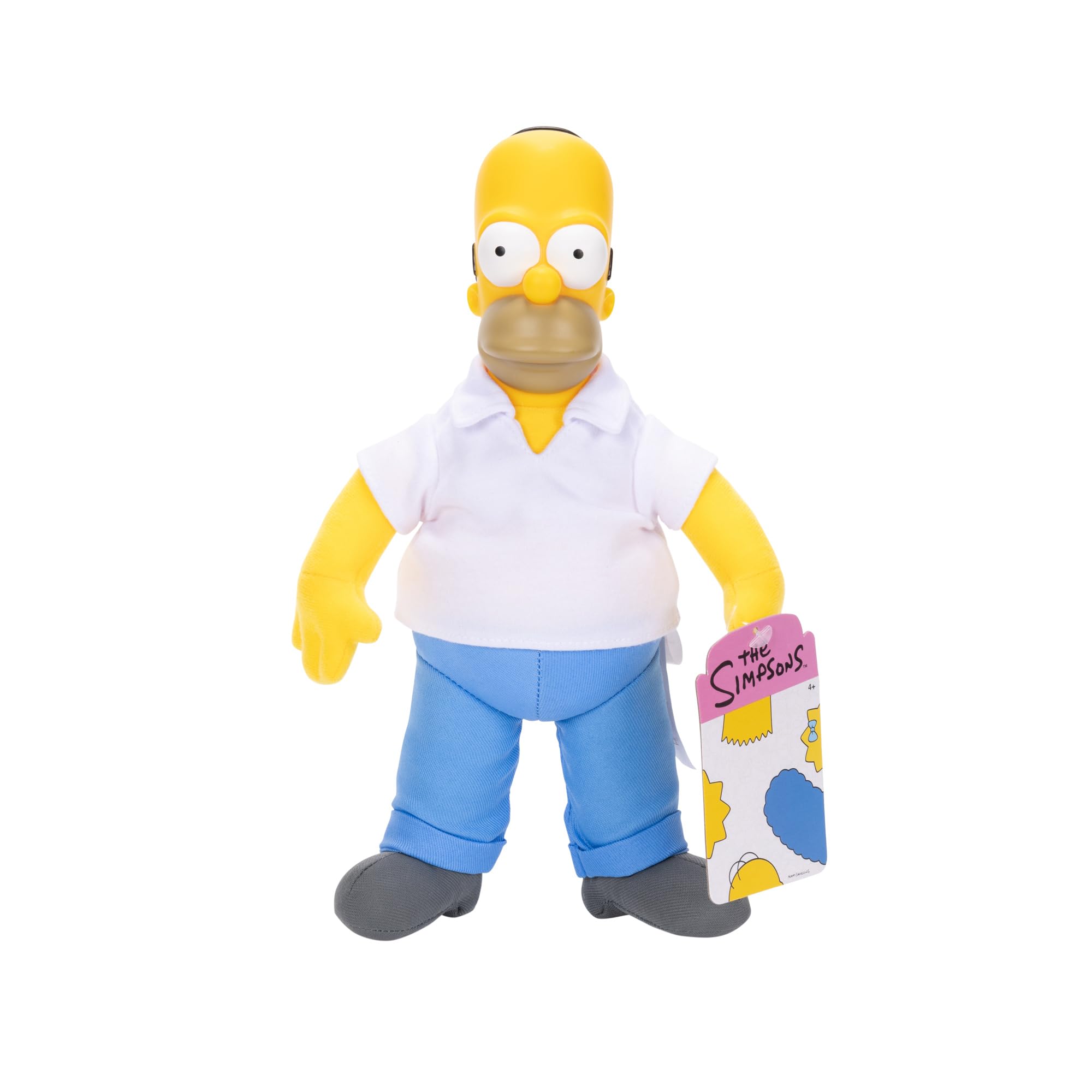 Peluche Jakks Pacific Disney Los Simpson Homer 17-27 Cm - Venta Internacional.