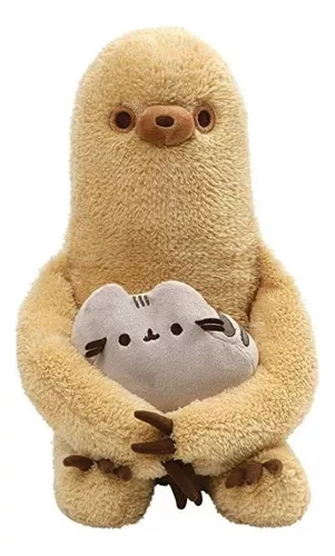 Foto 1 | Peluche Gato Pusheen Cat Con Perezoso Sloth Plush 33cm Gund