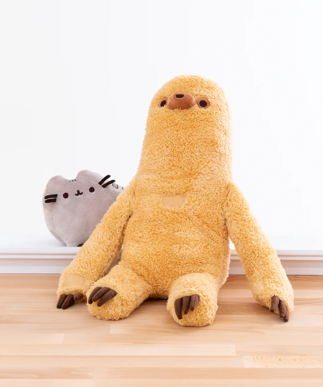 Foto 8 pulgar | Peluche Gato Pusheen Cat Con Perezoso Sloth Plush 33cm Gund