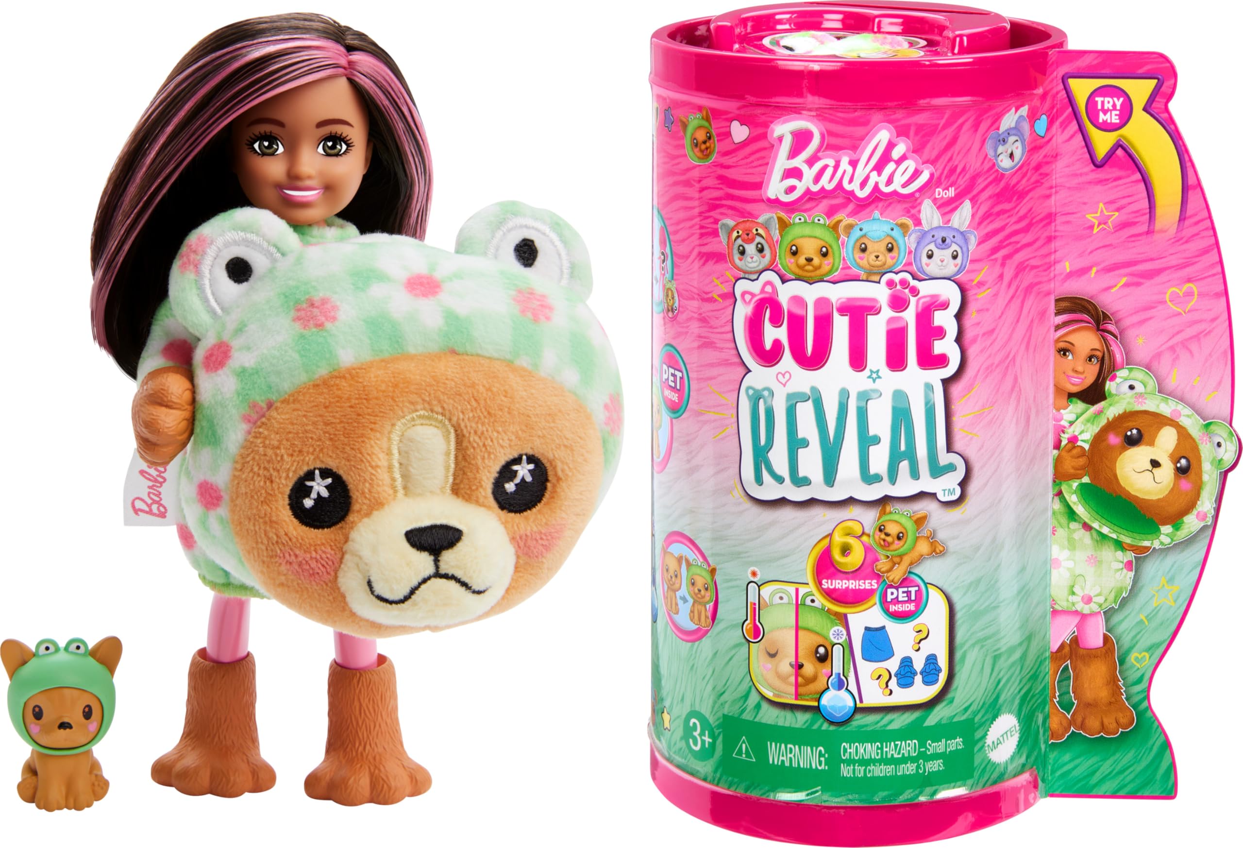 Muñeca Barbie Cutie Reveal Chelsea Con Accesorios Y Disfraz - Venta Internacional.