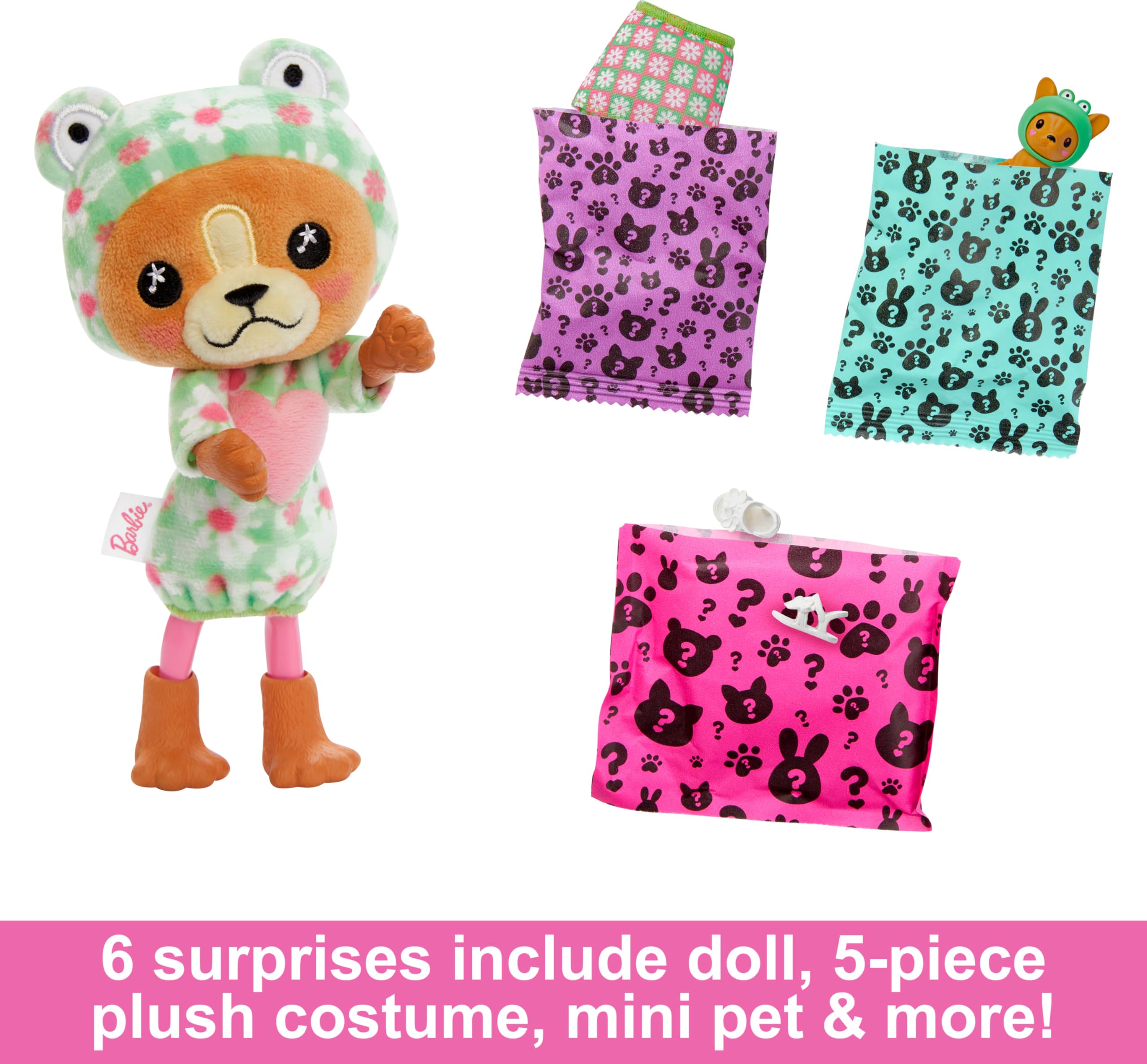 Foto 4 pulgar | Muñeca Barbie Cutie Reveal Chelsea Con Accesorios Y Disfraz - Venta Internacional.