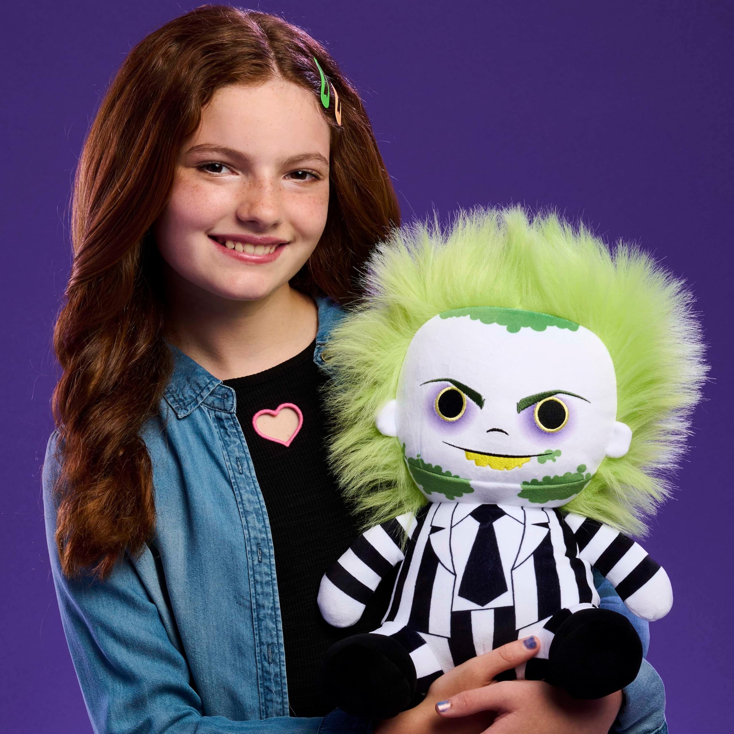 Foto 3 pulgar | Peluche Pesado Just Play Beetlejuice Movie Comfort 0,9 Kg - Venta Internacional.