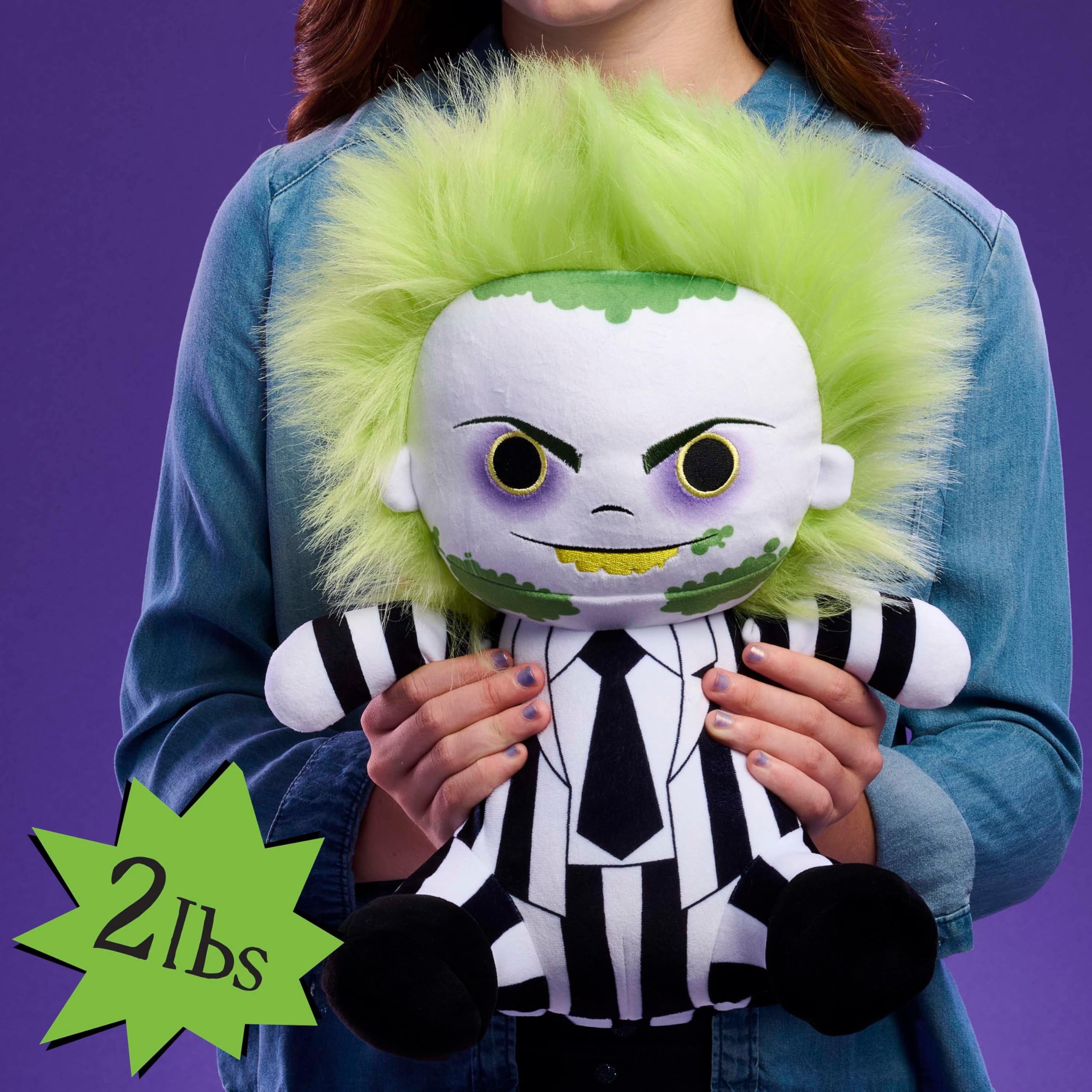 Foto 4 | Peluche Pesado Just Play Beetlejuice Movie Comfort 0,9 Kg - Venta Internacional.