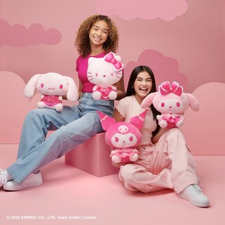 Foto 4 | Peluche Hello Kitty Cinnamoroll Rosa Monocromo 30 Cm - Venta Internacional.