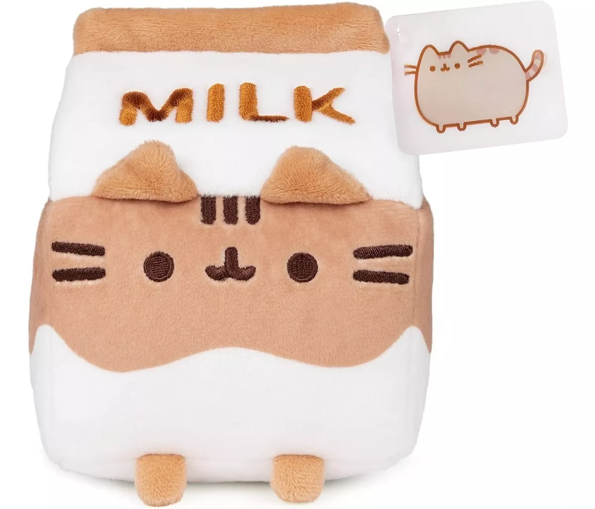 Foto 2 pulgar | Peluche Gato Pusheen Cat Leche De Chocolate Milk Plush Gund
