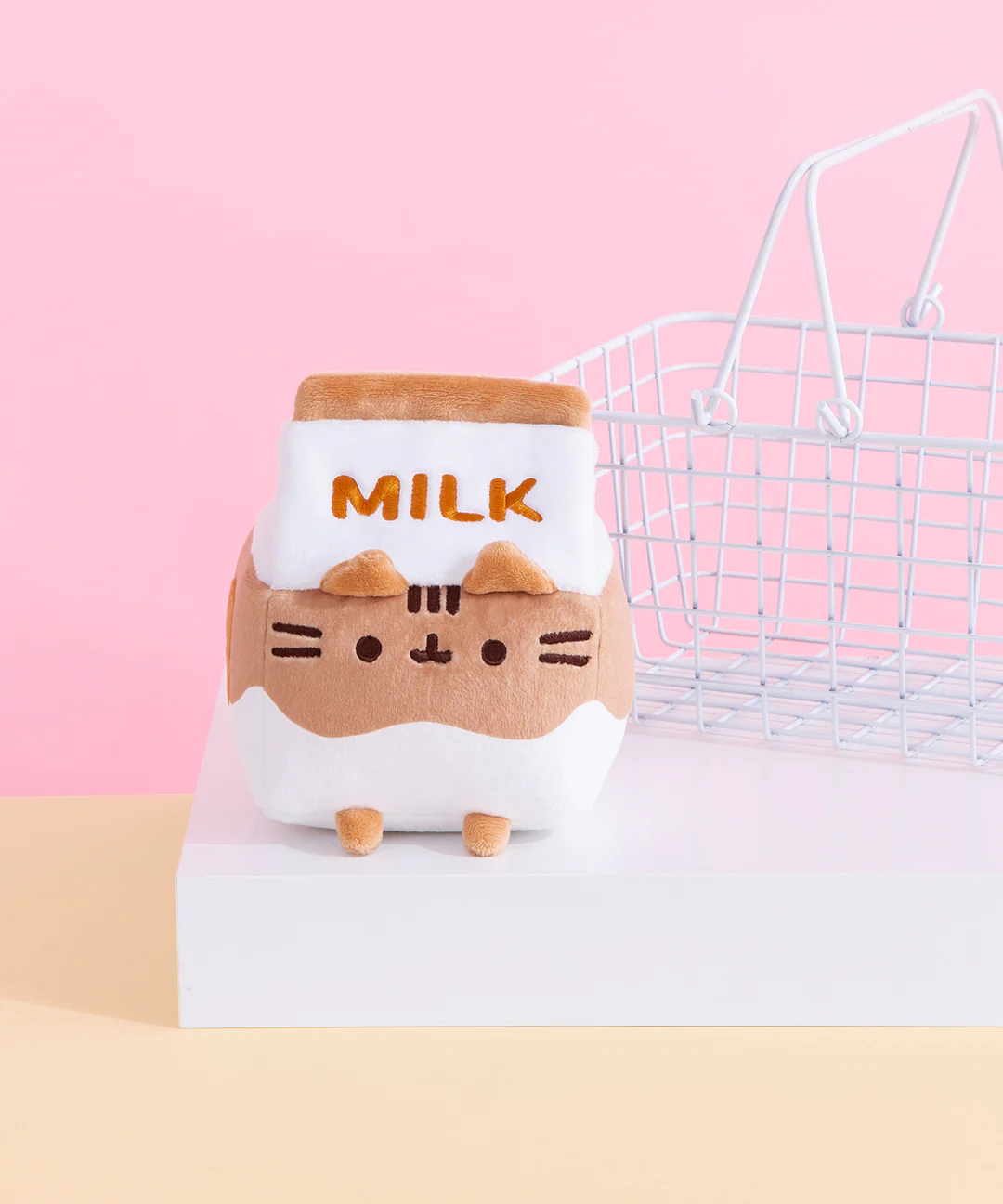 Foto 3 pulgar | Peluche Gato Pusheen Cat Leche De Chocolate Milk Plush Gund