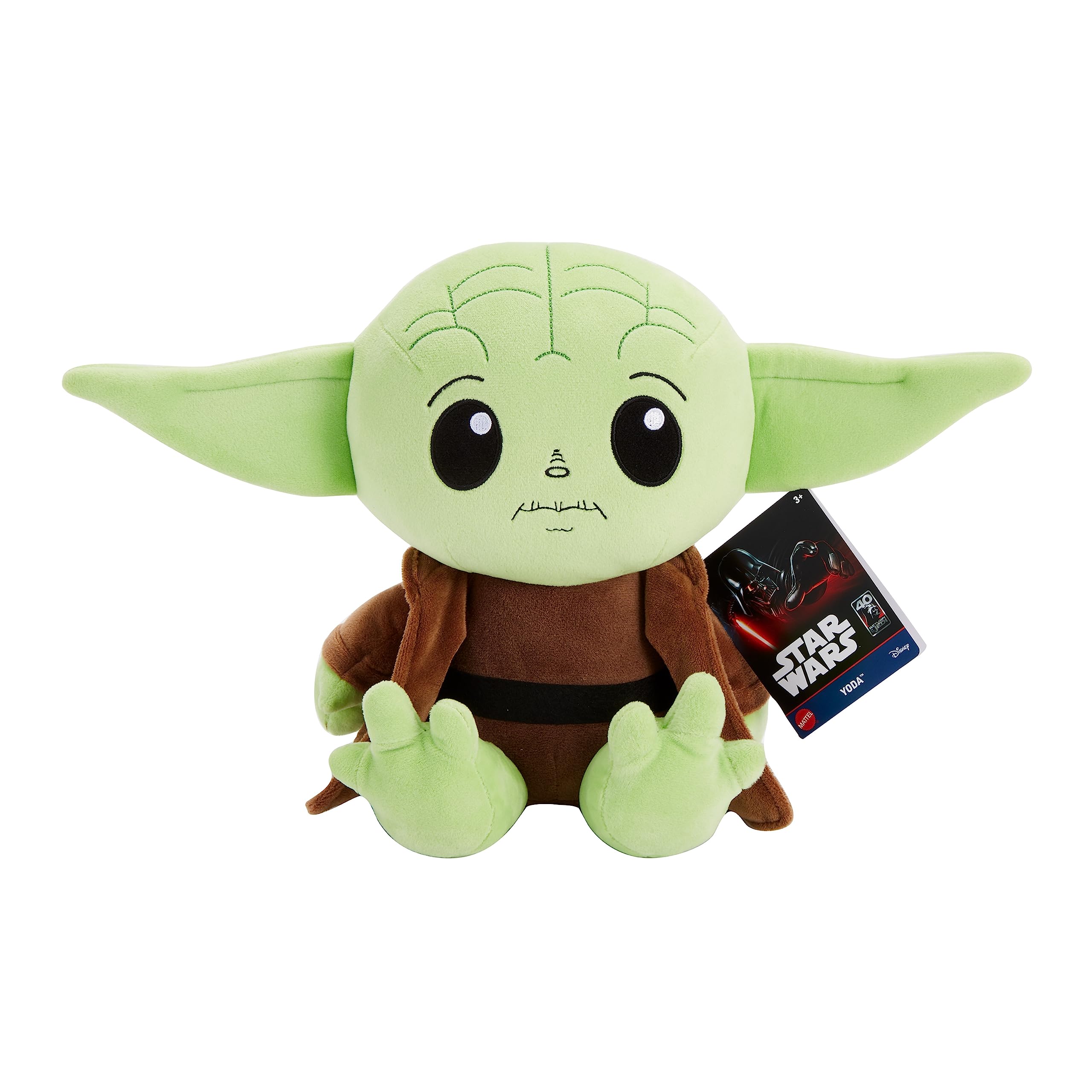 Peluche Mattel Star Wars El Retorno Del Jedi Yoda De 18 Cm - Venta Internacional.