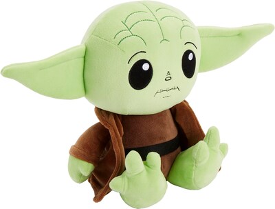 Foto 3 | Peluche Mattel Star Wars El Retorno Del Jedi Yoda De 18 Cm - Venta Internacional.