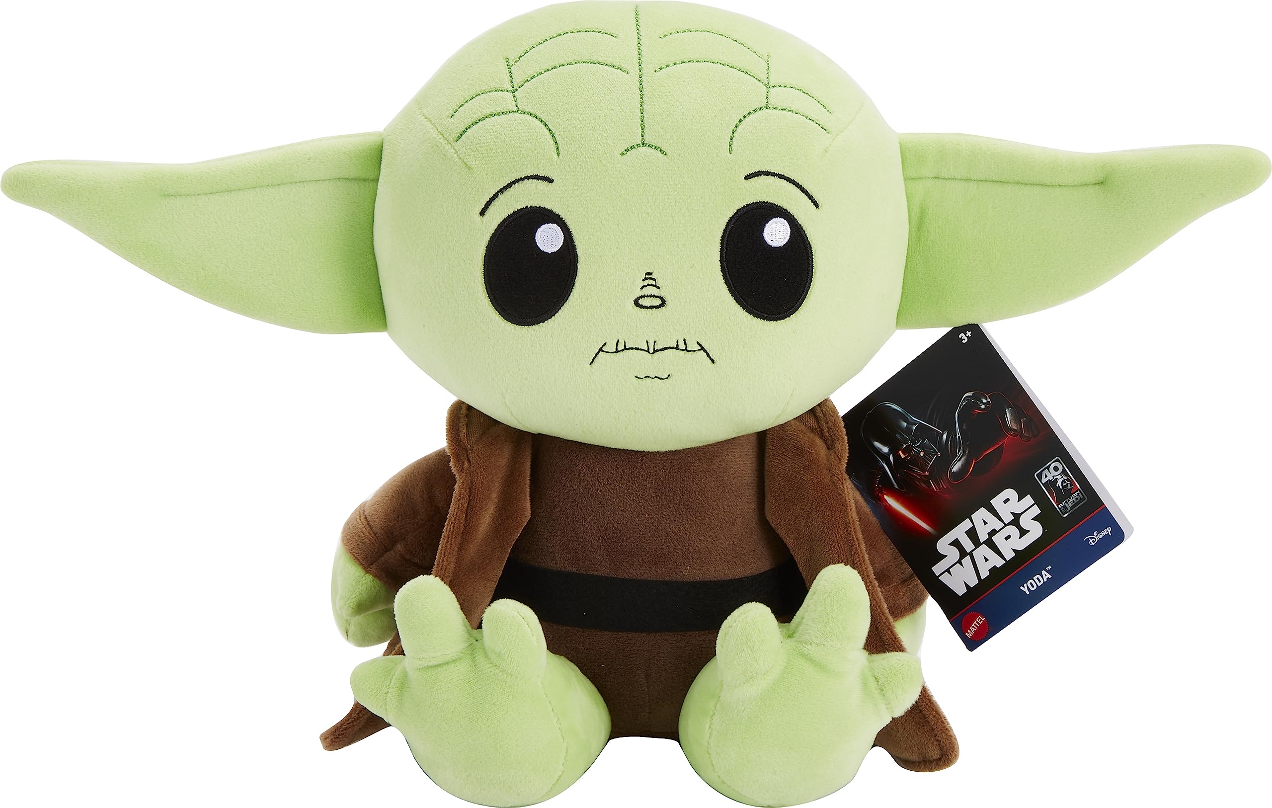 Foto 7 pulgar | Peluche Mattel Star Wars El Retorno Del Jedi Yoda De 18 Cm - Venta Internacional.