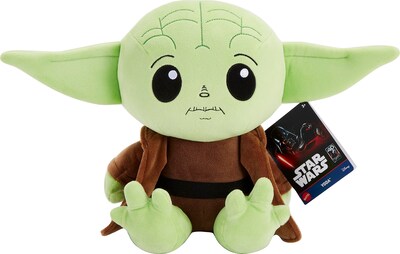 Foto 6 | Peluche Mattel Star Wars El Retorno Del Jedi Yoda De 18 Cm - Venta Internacional.