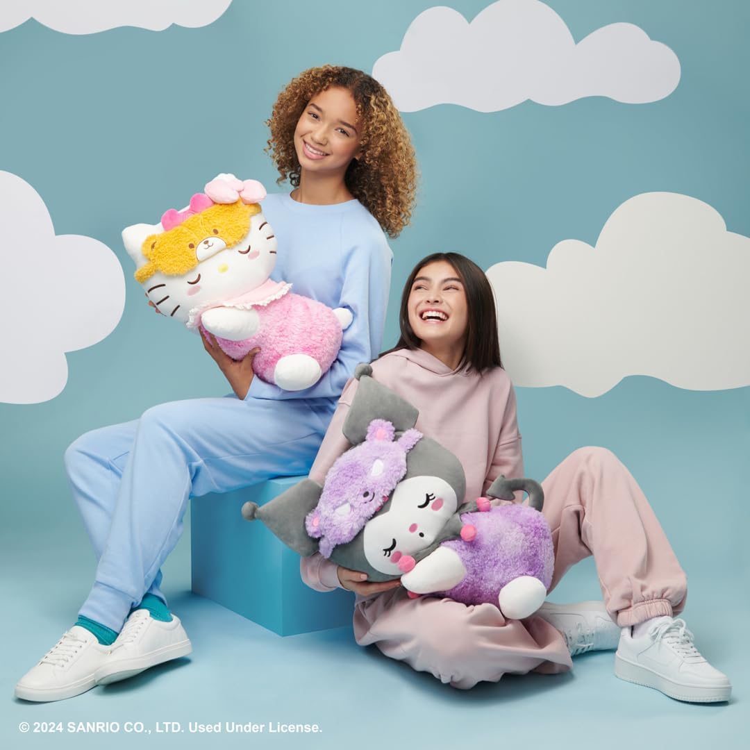 Foto 5 pulgar | Peluche Hello Kitty Sleeping De 45 Cm Con Pijama Teñido - Venta Internacional.