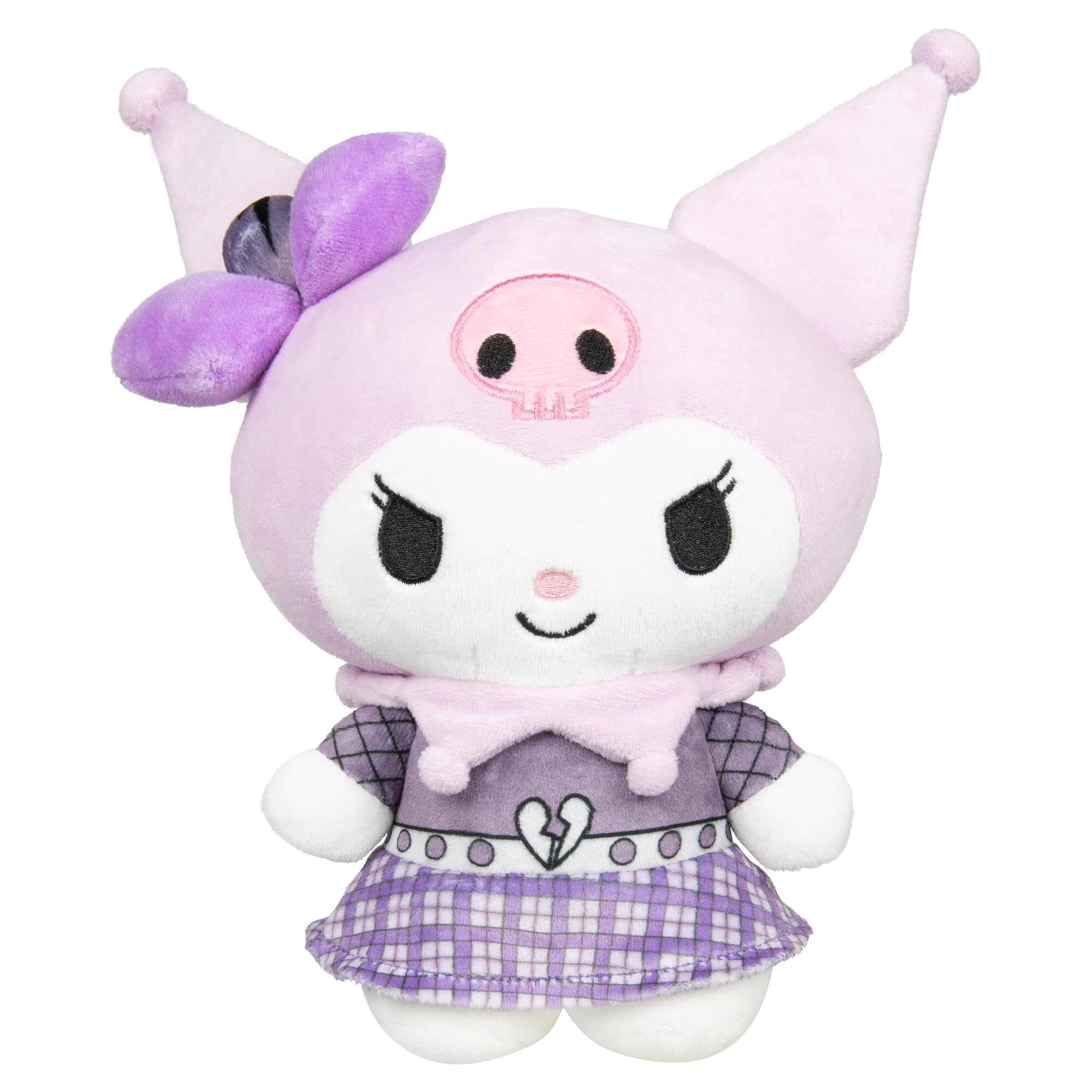 Foto 2 pulgar | Peluche Kuromi Punks De Hello Kitty Y Sus Amigos Serie 2, 20 Cm - Venta Internacional.