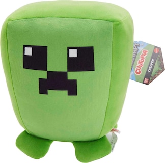 Foto 1 | Muñeca De Peluche Mattel Minecraft Cuutopia Creeper De 25 Cm - Venta Internacional.