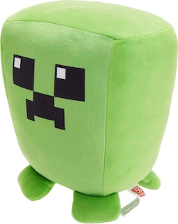 Foto 4 | Muñeca De Peluche Mattel Minecraft Cuutopia Creeper De 25 Cm - Venta Internacional.