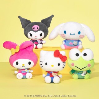 Foto 2 | Peluche Hello Kitty My Melody Series 1 Con Sudadera Con Capucha De 20 Cm - Venta Internacional.