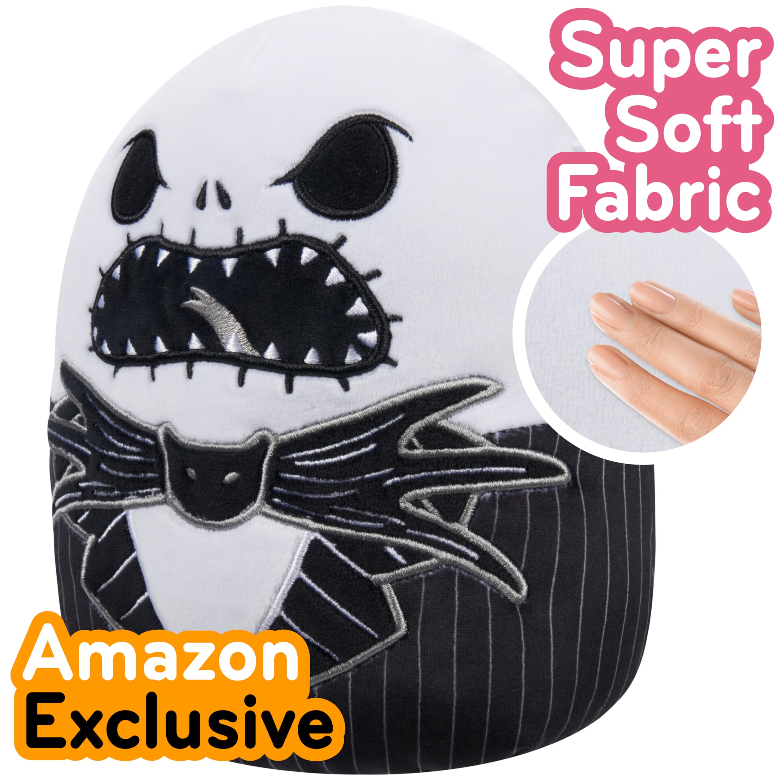 Foto 3 pulgar | Peluche Squishmallows Original Jack Skellington 20 Cm - Venta Internacional.