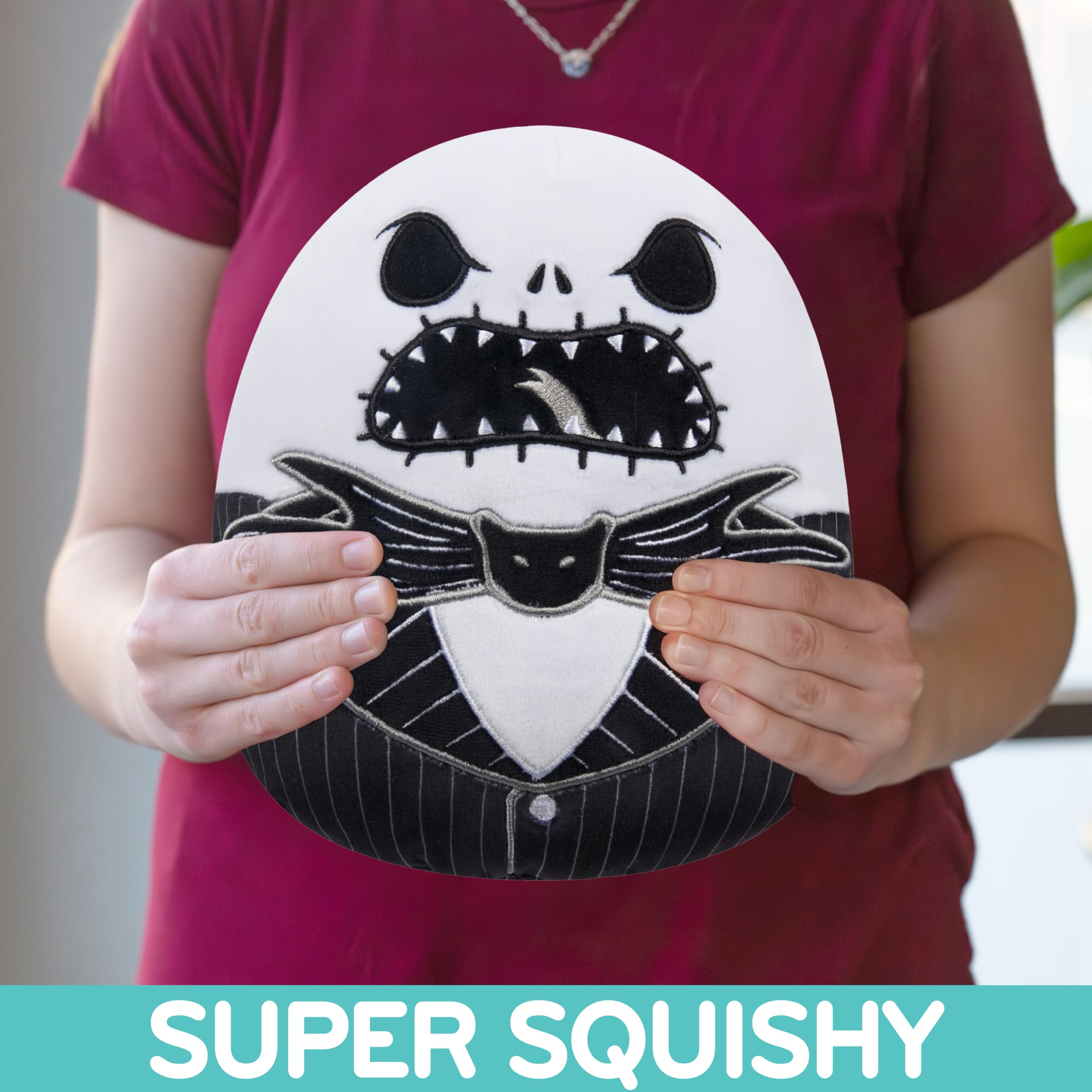 Foto 4 pulgar | Peluche Squishmallows Original Jack Skellington 20 Cm - Venta Internacional.