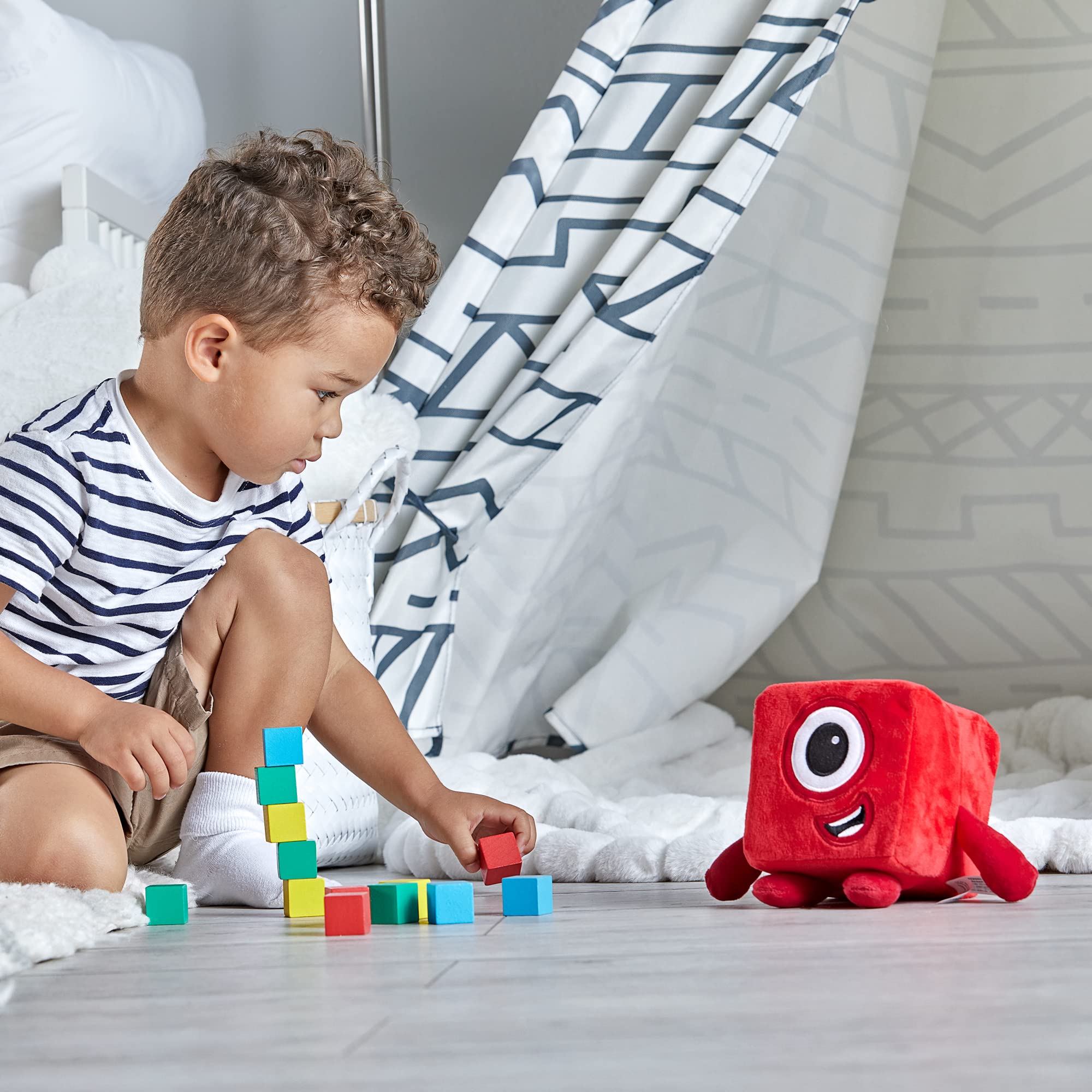 Foto 8 pulgar | Peluche Hand2mind Numberblock One Para Niños - Venta Internacional.