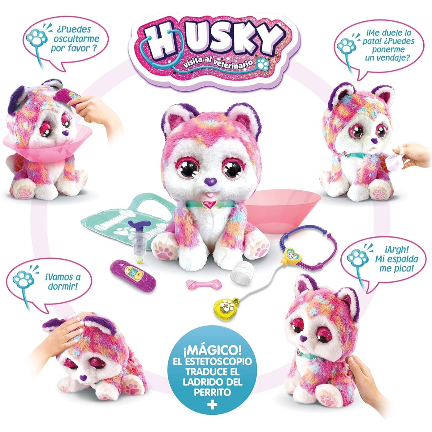 Foto 3 pulgar | Peluche Husky Vtech 80529722