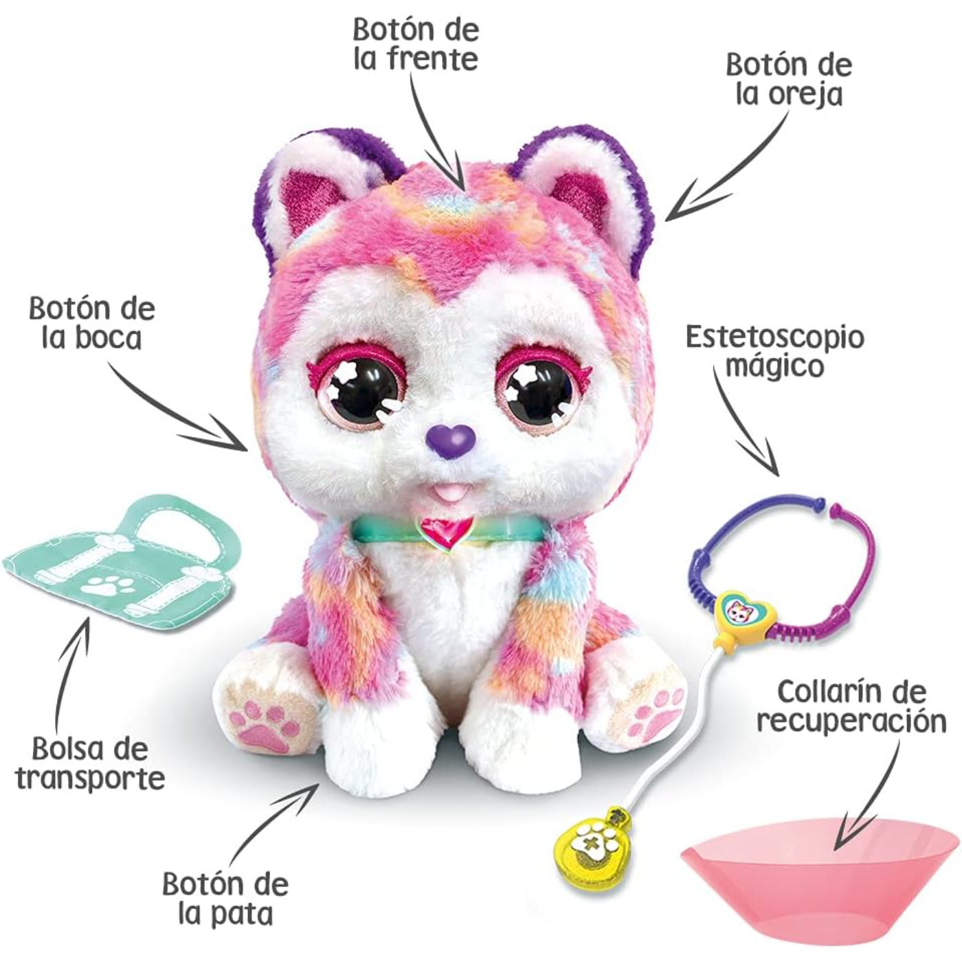 Foto 4 pulgar | Peluche Husky Vtech 80529722